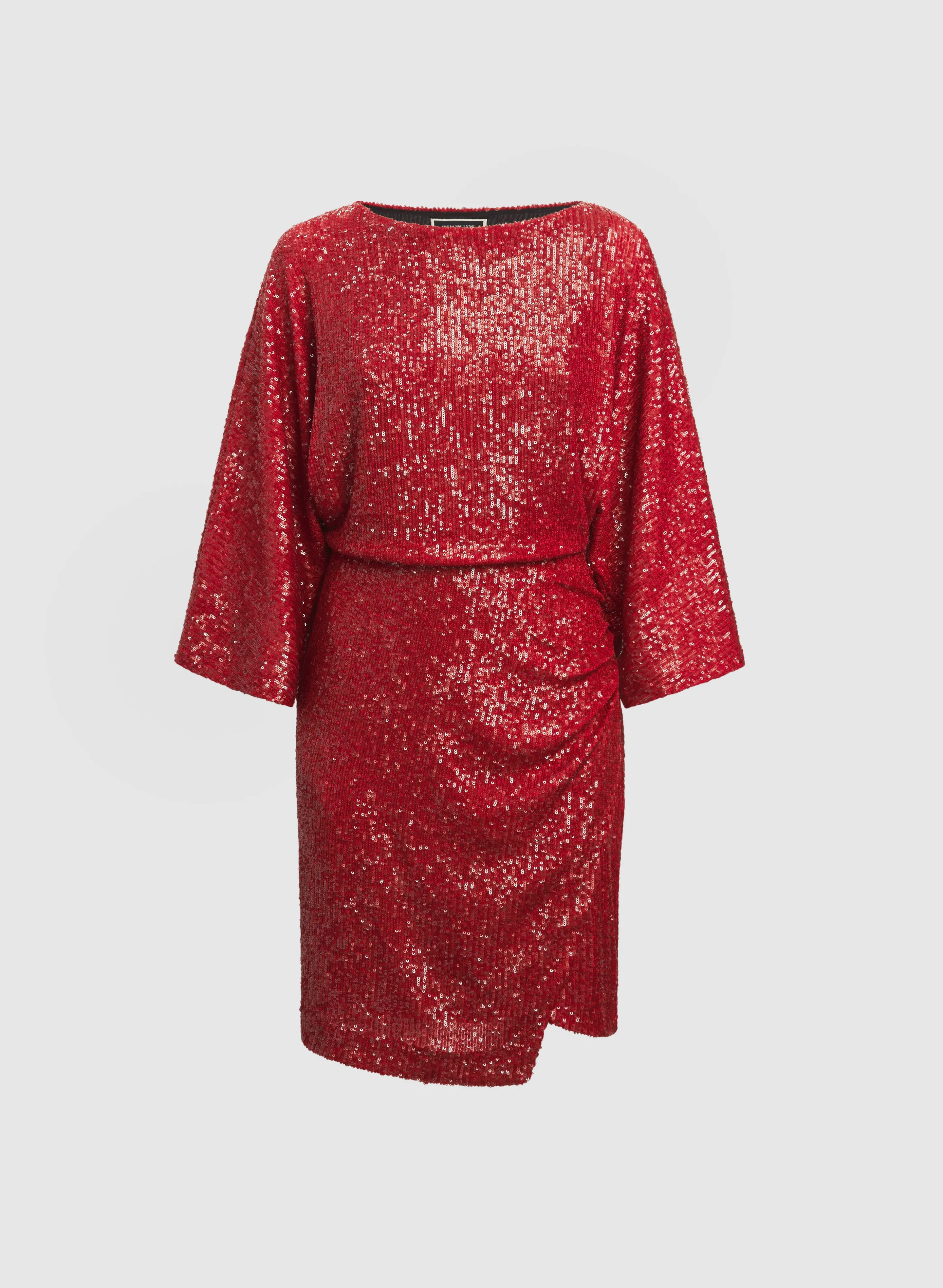 Sequined Flare Sleeve Dress sold by Melanie Lyne product image thumbnail 5