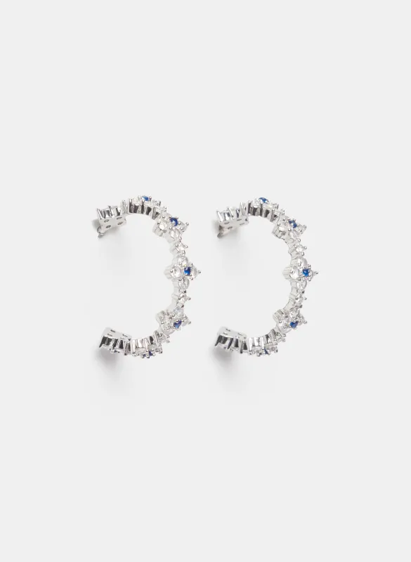 Crystal Hoop Earrings sold by Melanie Lyne