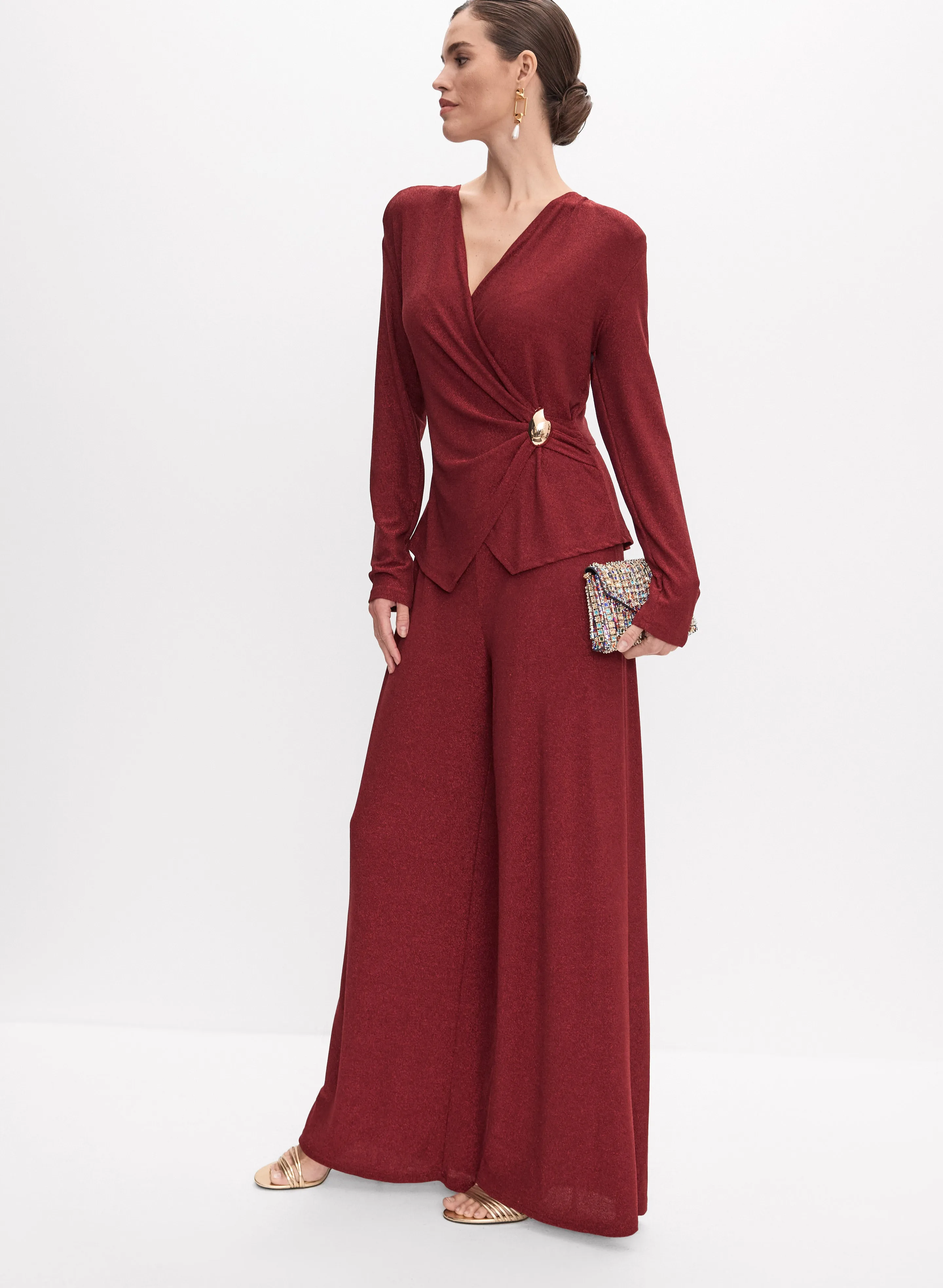 Joseph Ribkoff - Metallic Jumpsuit sold by Melanie Lyne product image thumbnail 2