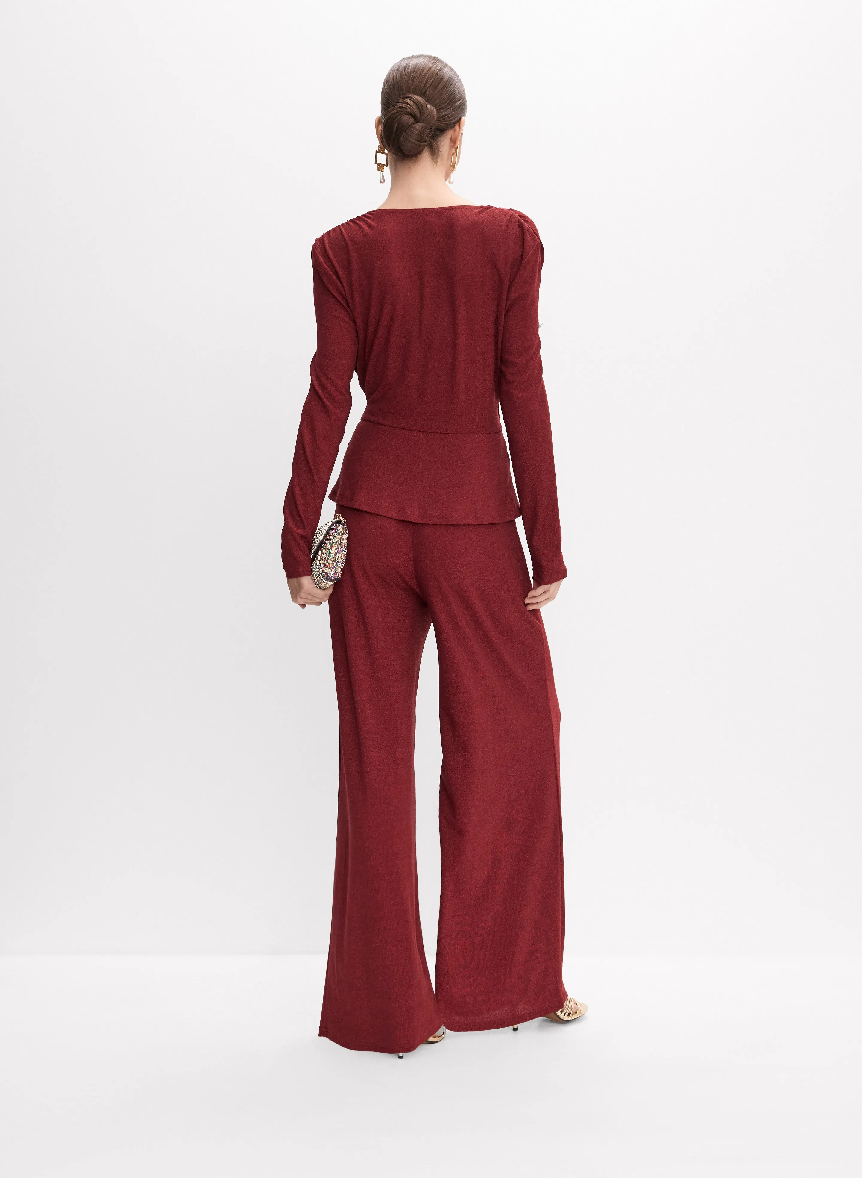 Joseph Ribkoff - Metallic Jumpsuit sold by Melanie Lyne product image thumbnail 3