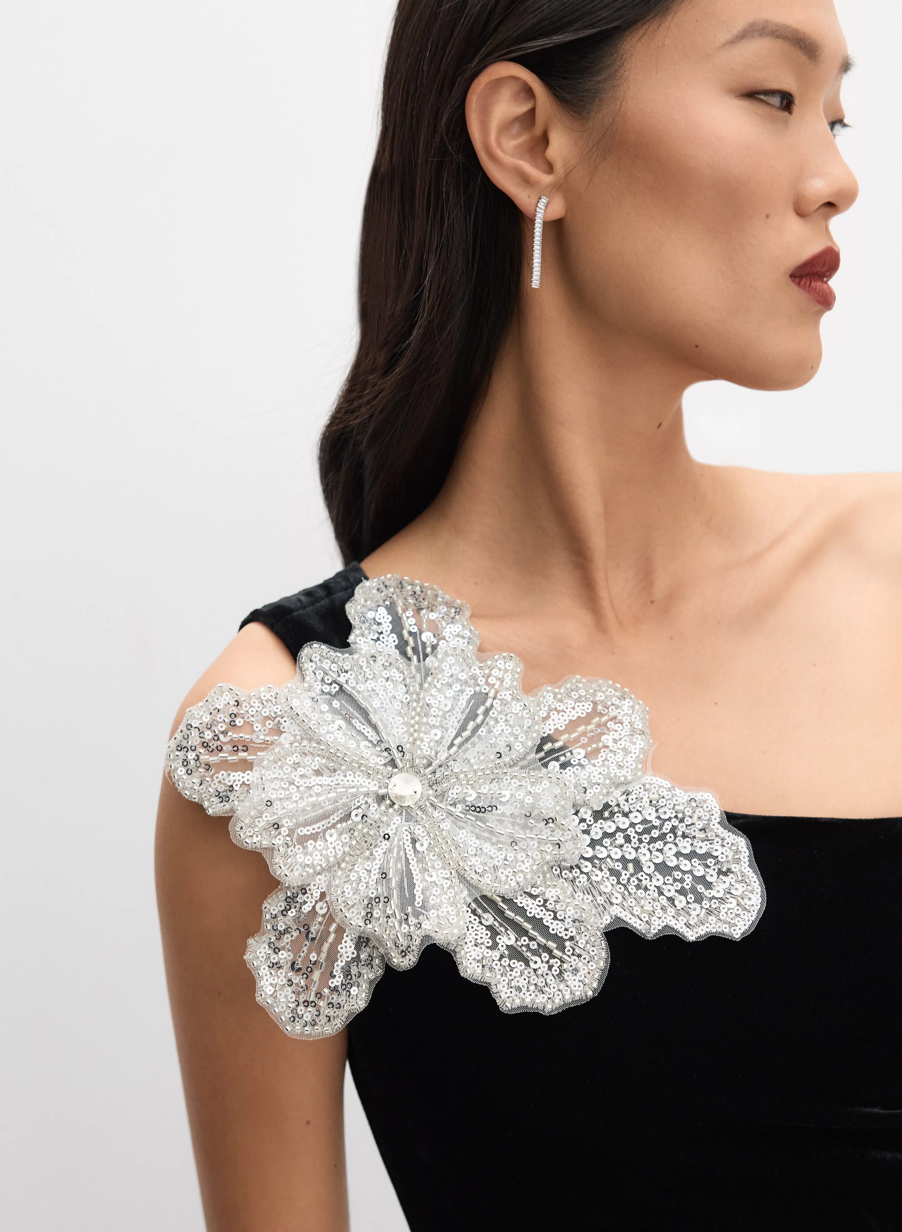 Fitted Velvet Dress sold by Melanie Lyne product image thumbnail 2