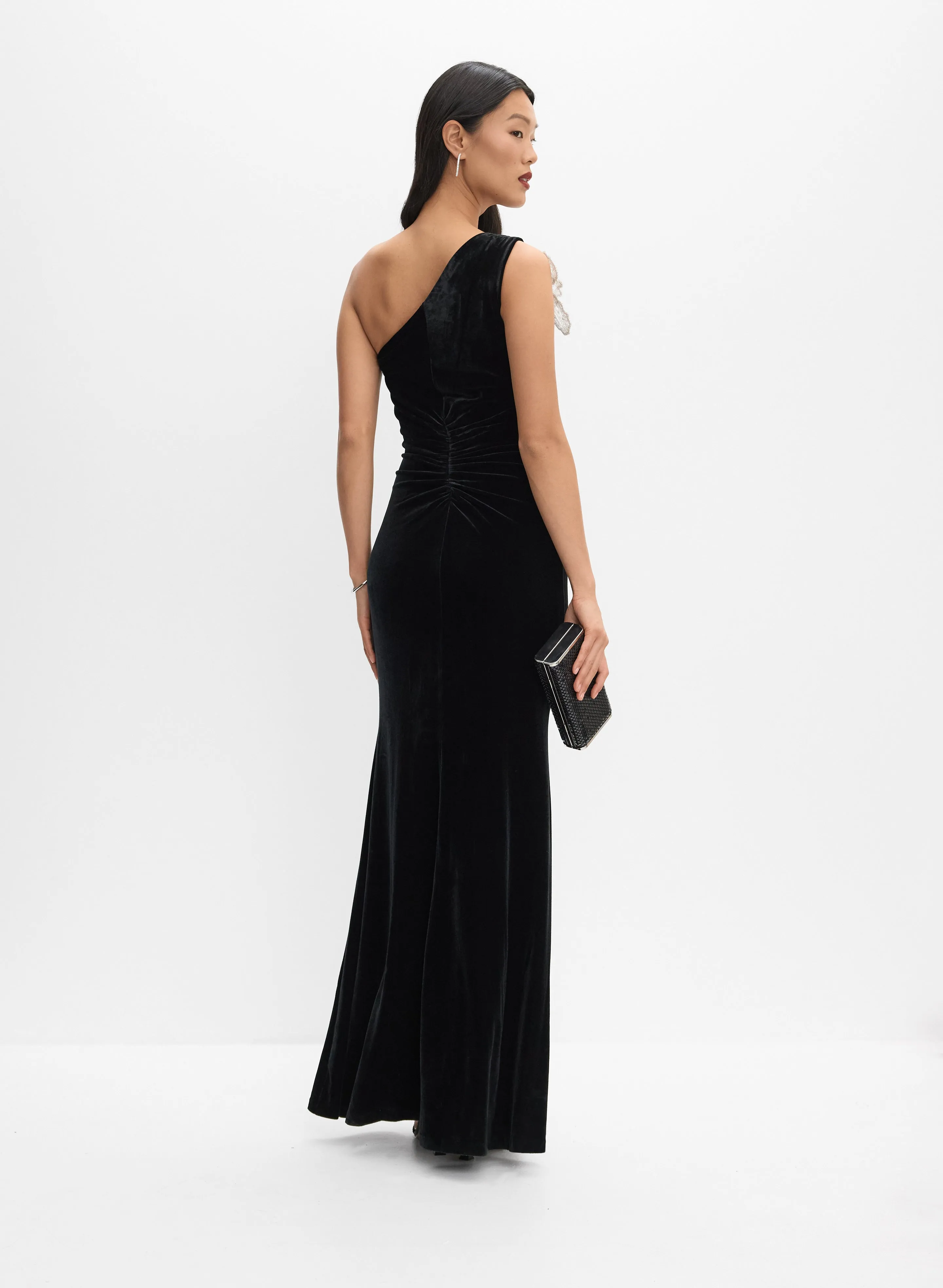 Fitted Velvet Dress sold by Melanie Lyne product image thumbnail 5