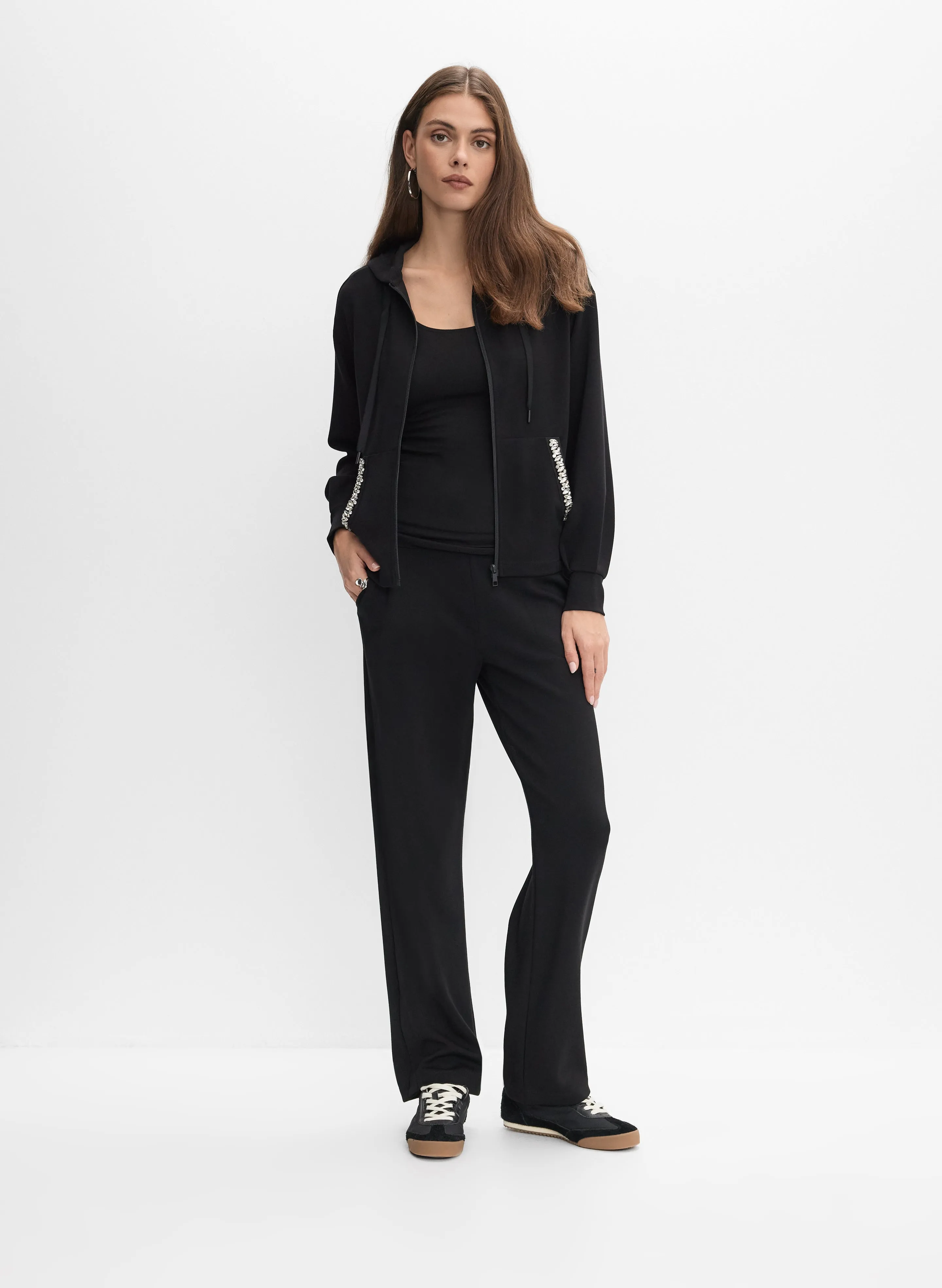 Rhinestone Trim Jacket sold by Melanie Lyne product image thumbnail 2