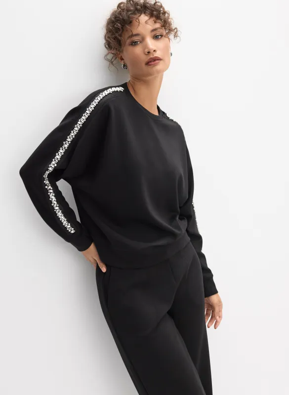 Rhinestone Embellished Top sold by Melanie Lyne