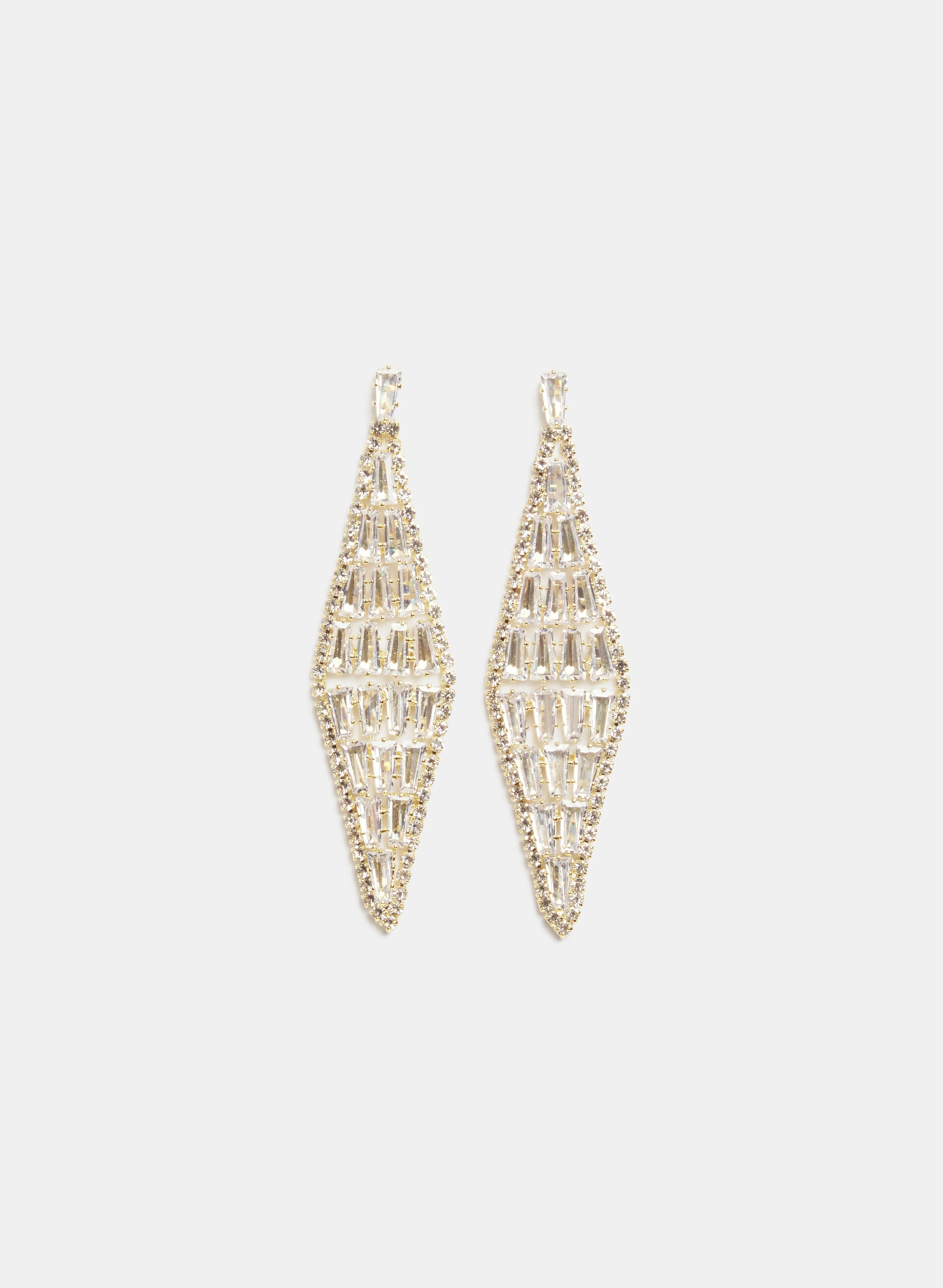 Baguette Chandelier Earrings sold by Melanie Lyne