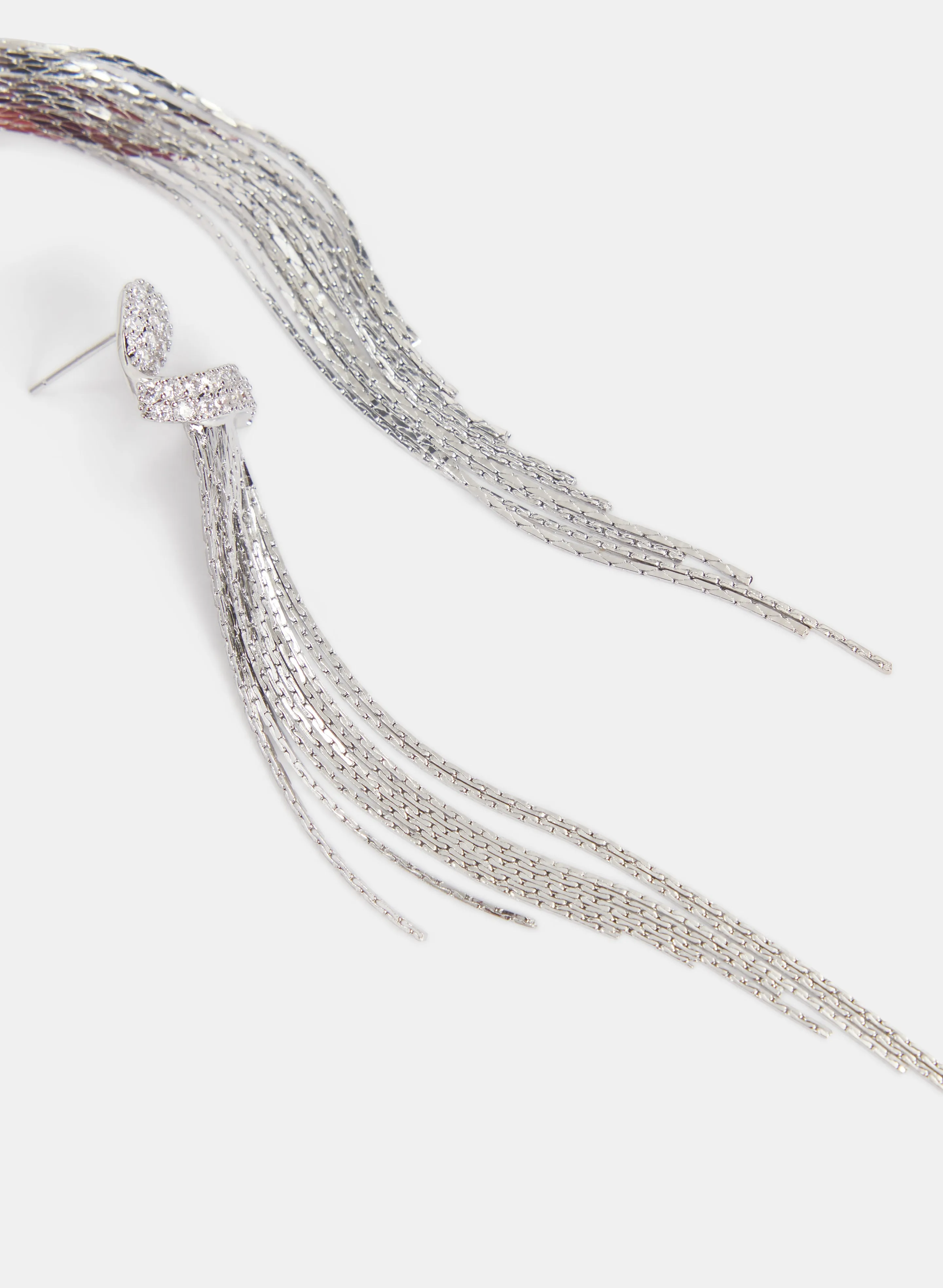 Chain Cascade Earrings sold by Melanie Lyne product image thumbnail 2