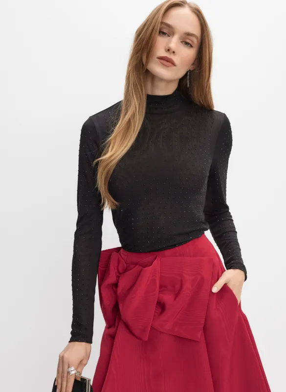 Rhinestone Embellished Top sold by Melanie Lyne