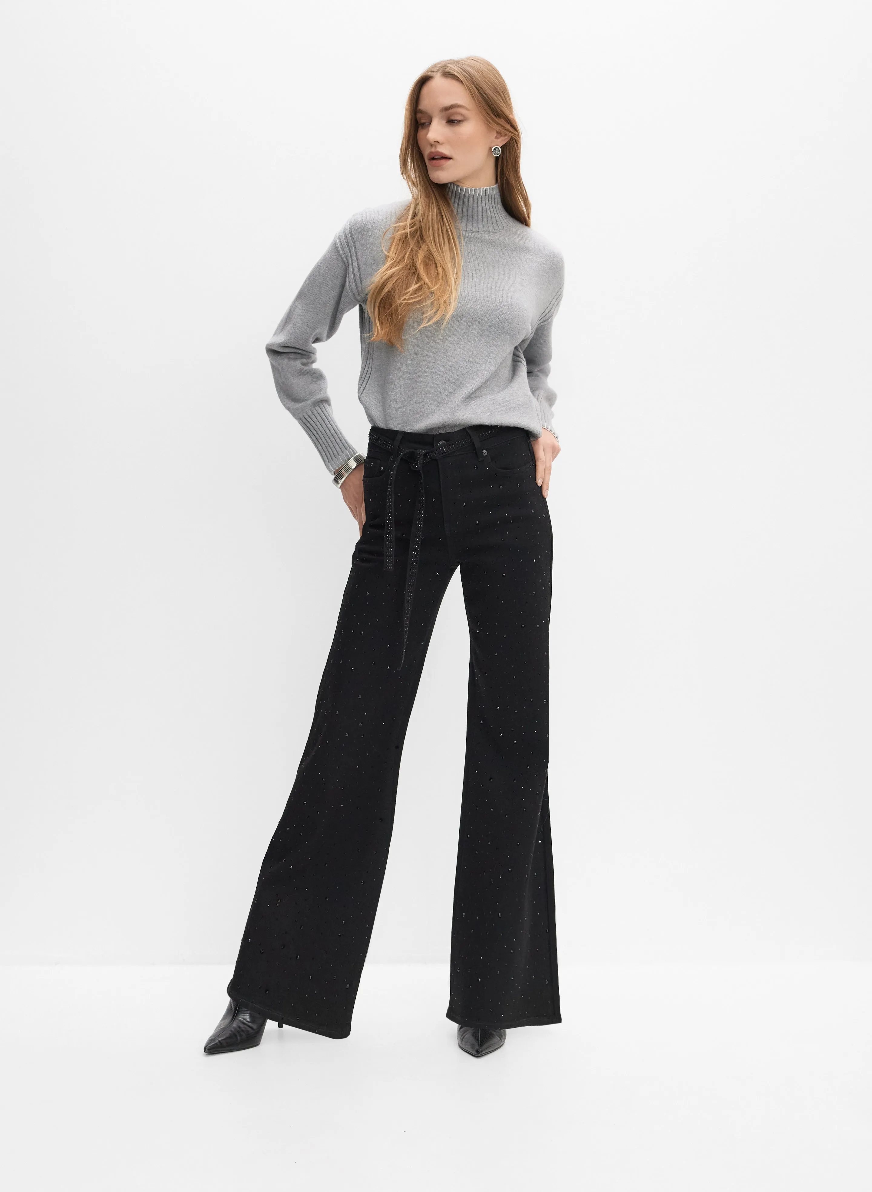 Contrast Stitch Sweater sold by Melanie Lyne product image thumbnail 4