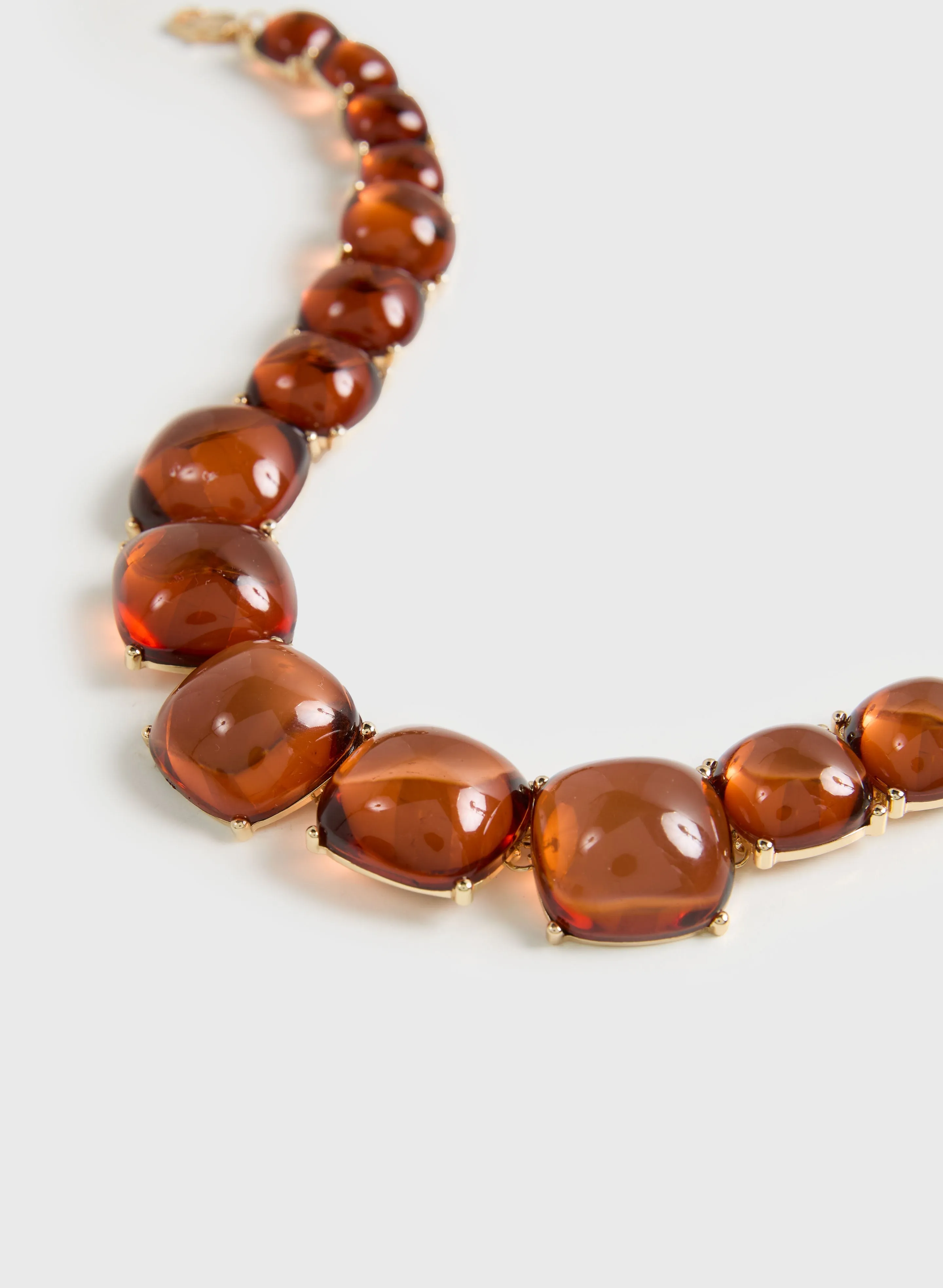 Square Stone Necklace sold by Melanie Lyne product image thumbnail 2