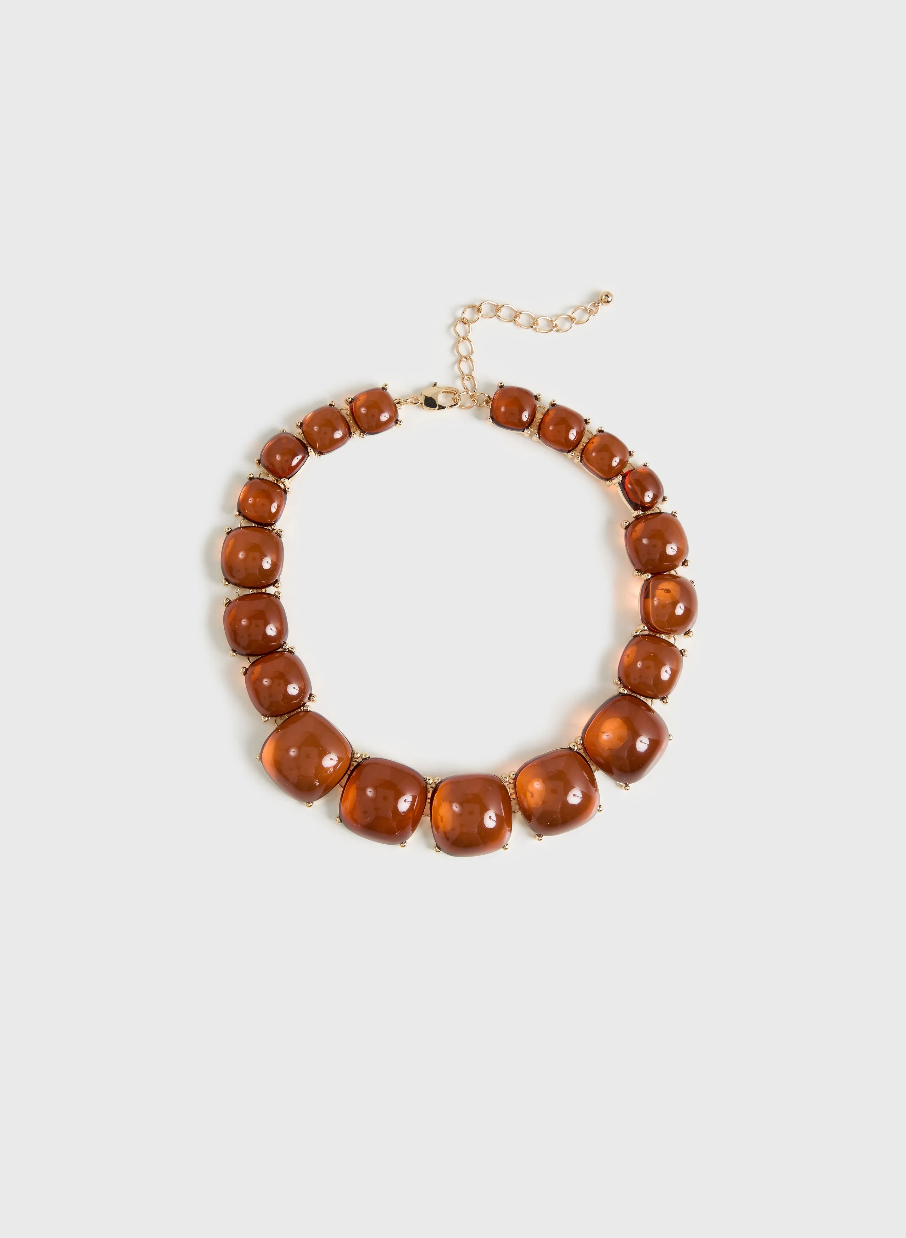 Square Stone Necklace sold by Melanie Lyne