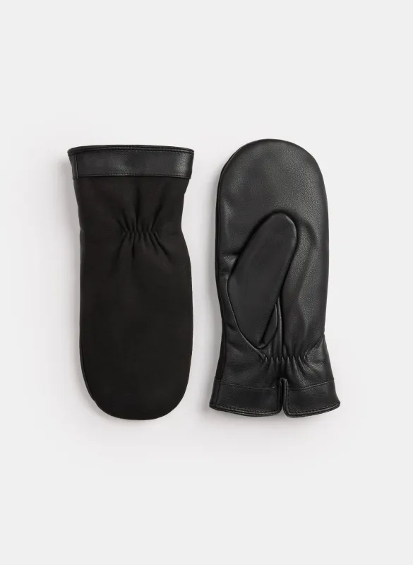 Faux-Suede Mittens sold by Melanie Lyne