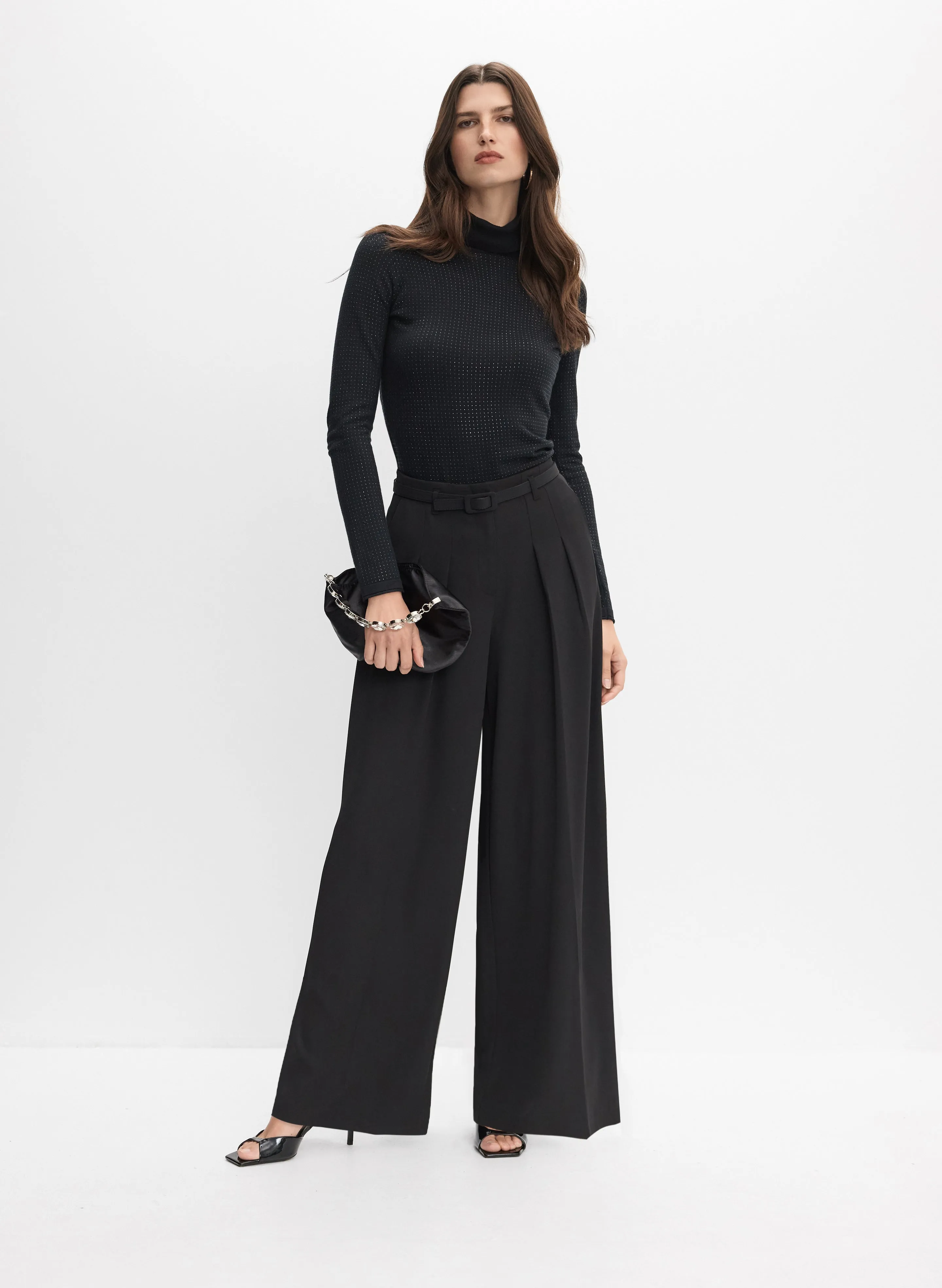 Tonal Rhinestone Embellished Sweater sold by Melanie Lyne product image thumbnail 3