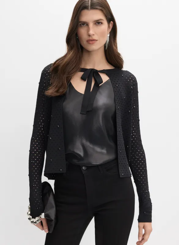 Embellished Fly-Away Cardigan made by Melanie Lyne
