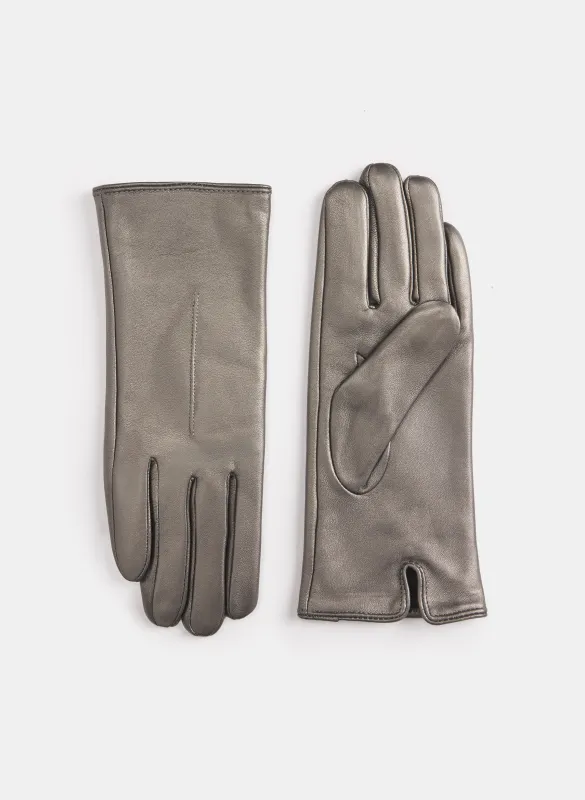 Metallic Leather Gloves sold by Melanie Lyne