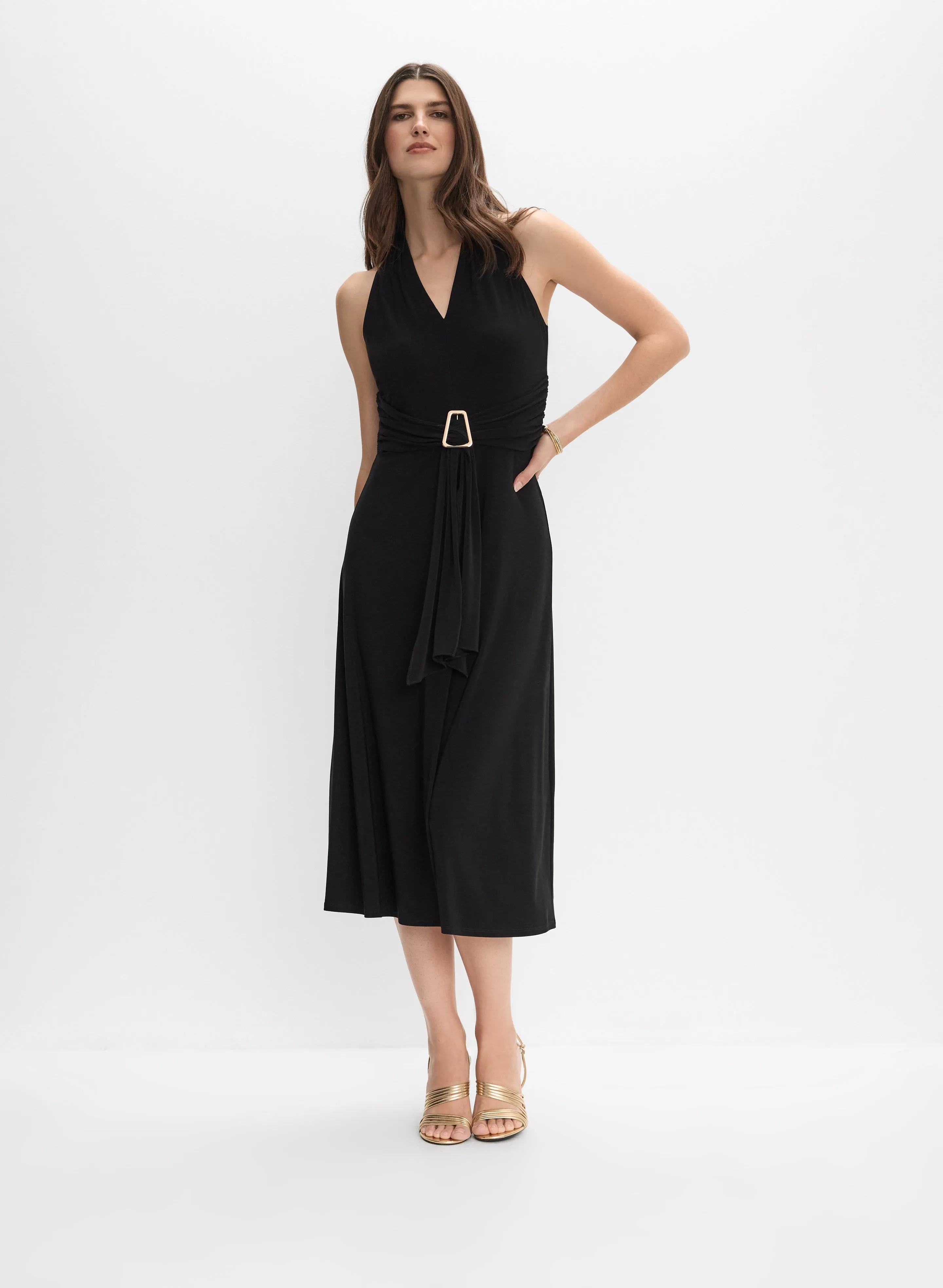 Joseph Ribkoff - Sleeveless Belt Dress sold by Melanie Lyne