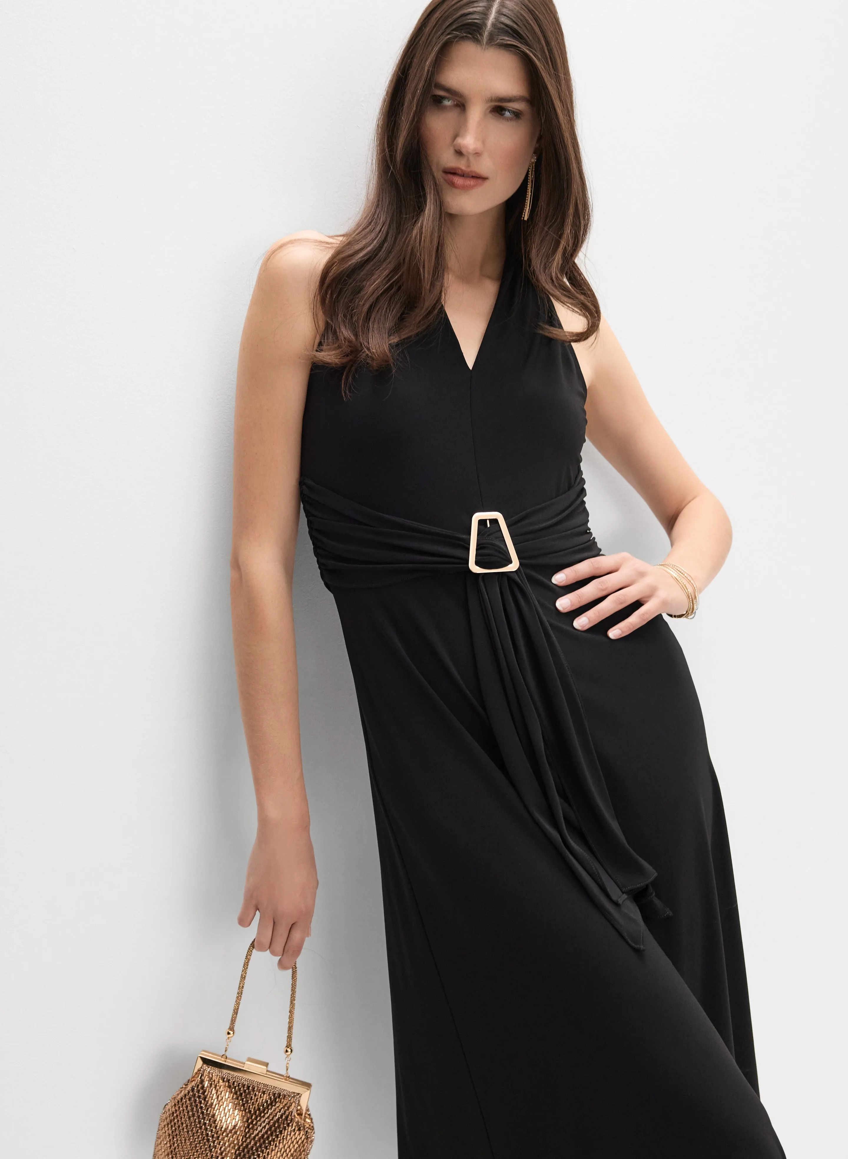 Joseph Ribkoff - Sleeveless Belt Dress sold by Melanie Lyne product image thumbnail 4
