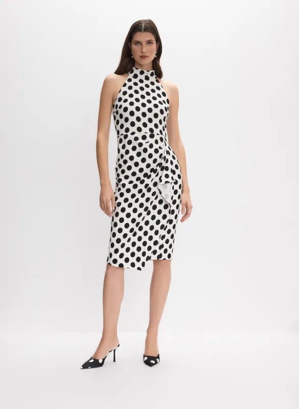 Joseph Ribkoff - Polka Dot Dress sold by Melanie Lyne