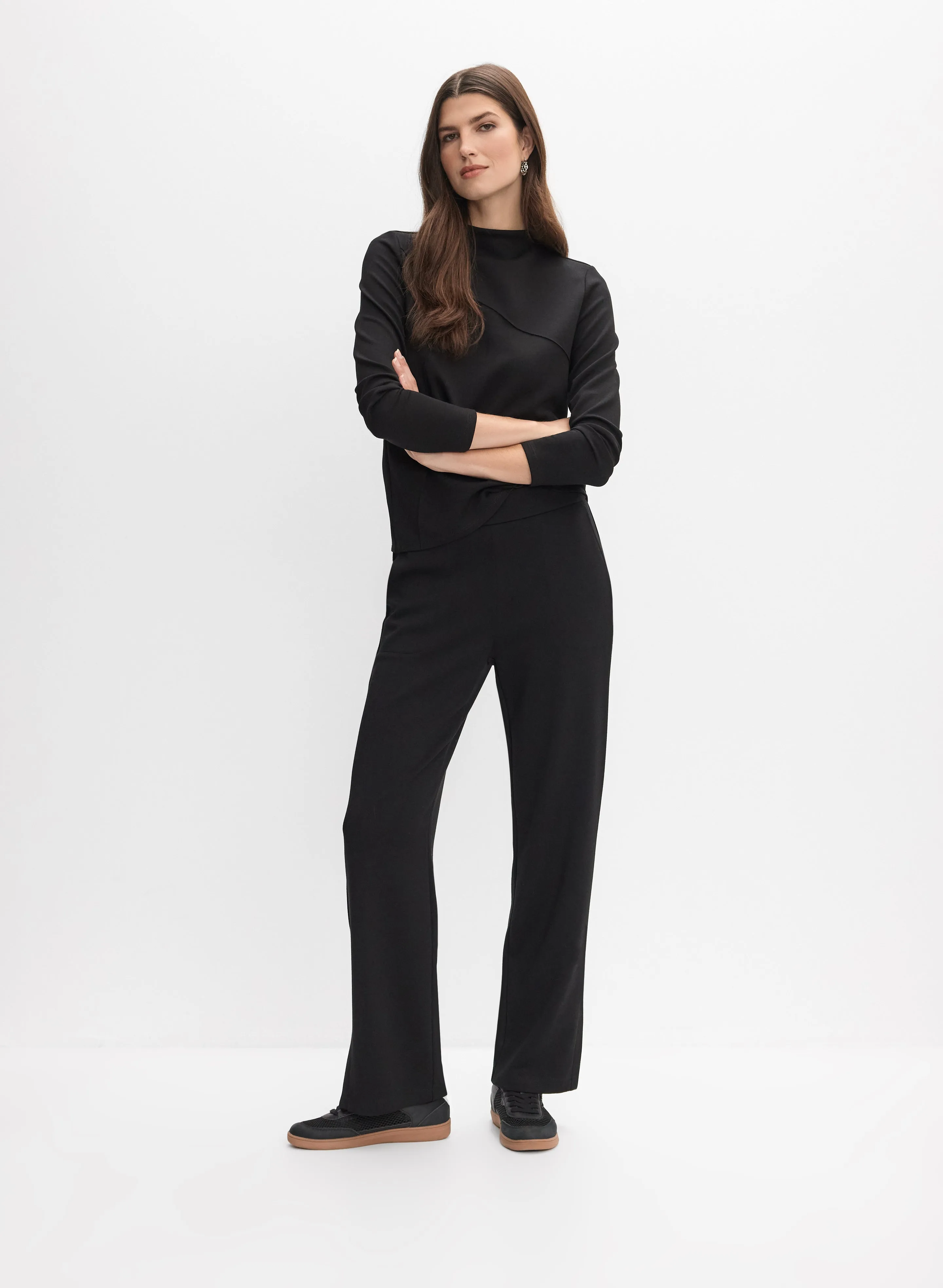 Joseph Ribkoff - Mock Neck Top sold by Melanie Lyne product image thumbnail 3