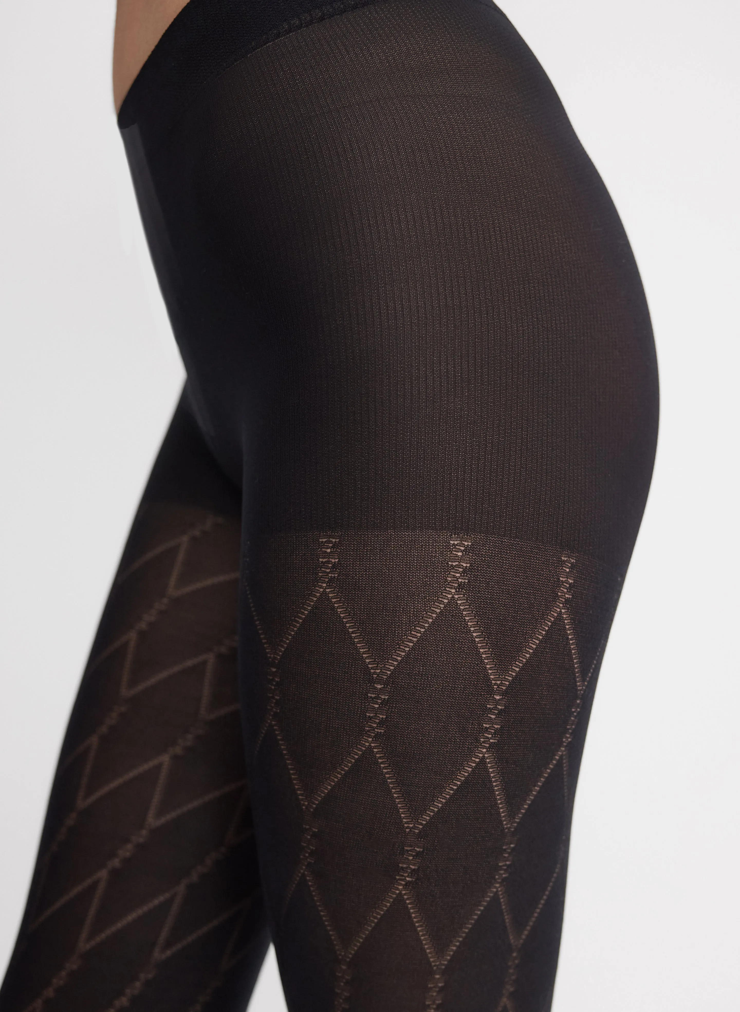Mura - Geometric Motif Tights sold by Melanie Lyne product image thumbnail 4