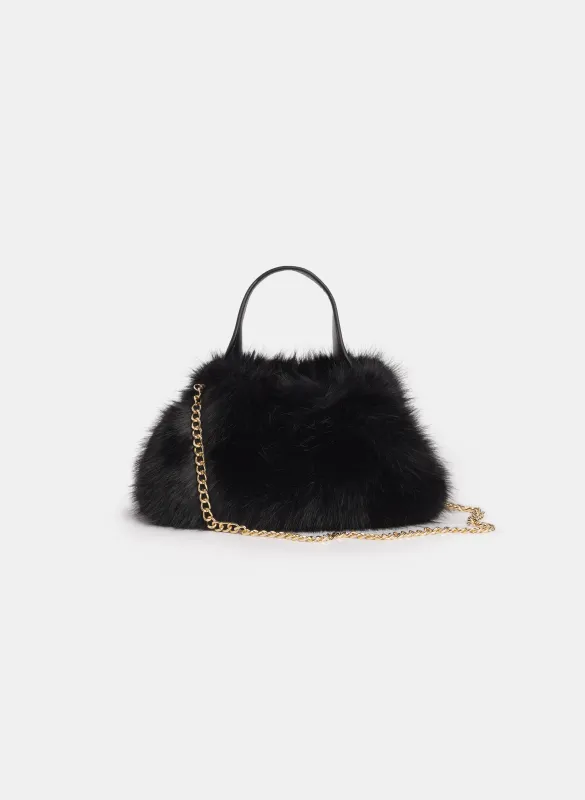 Faux-Fur Handbag sold by Melanie Lyne