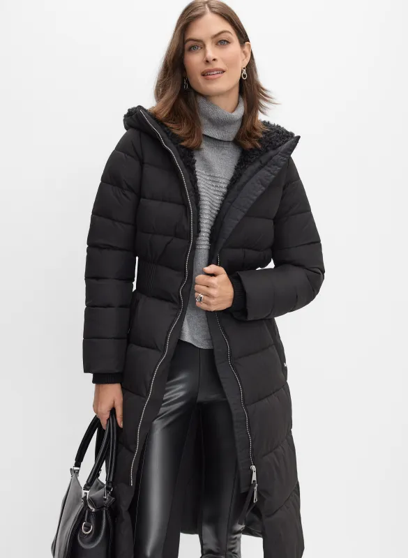 Long Puffer Coat sold by Melanie Lyne