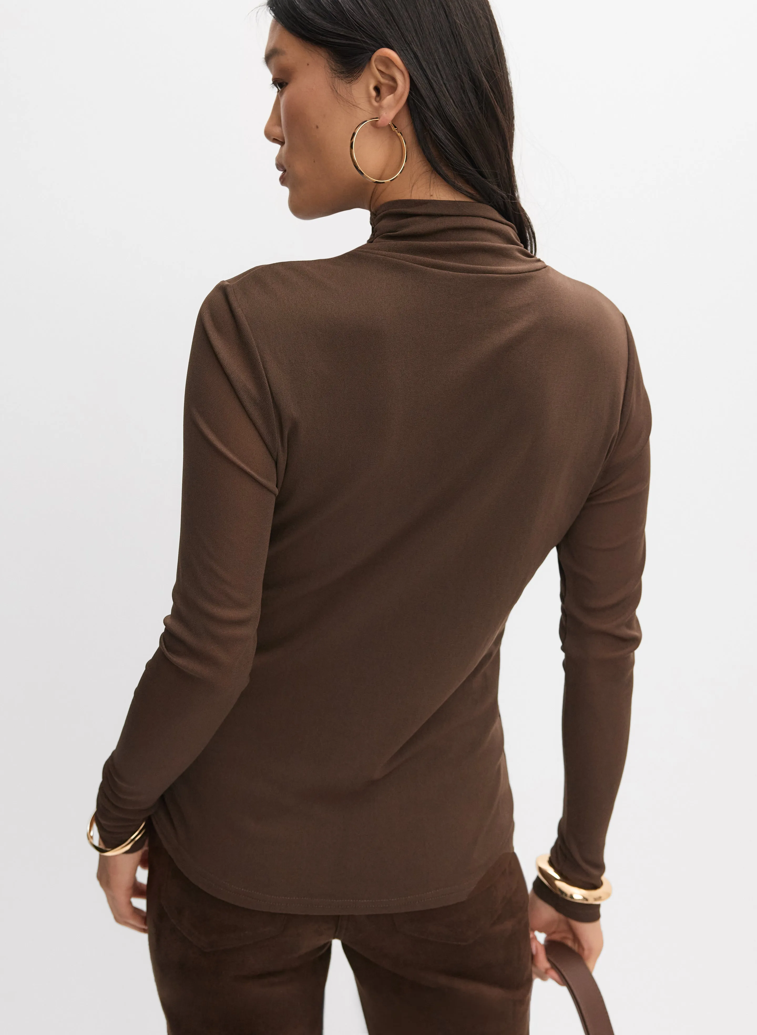 Fitted Long Sleeve Pullover sold by Melanie Lyne product image thumbnail 4