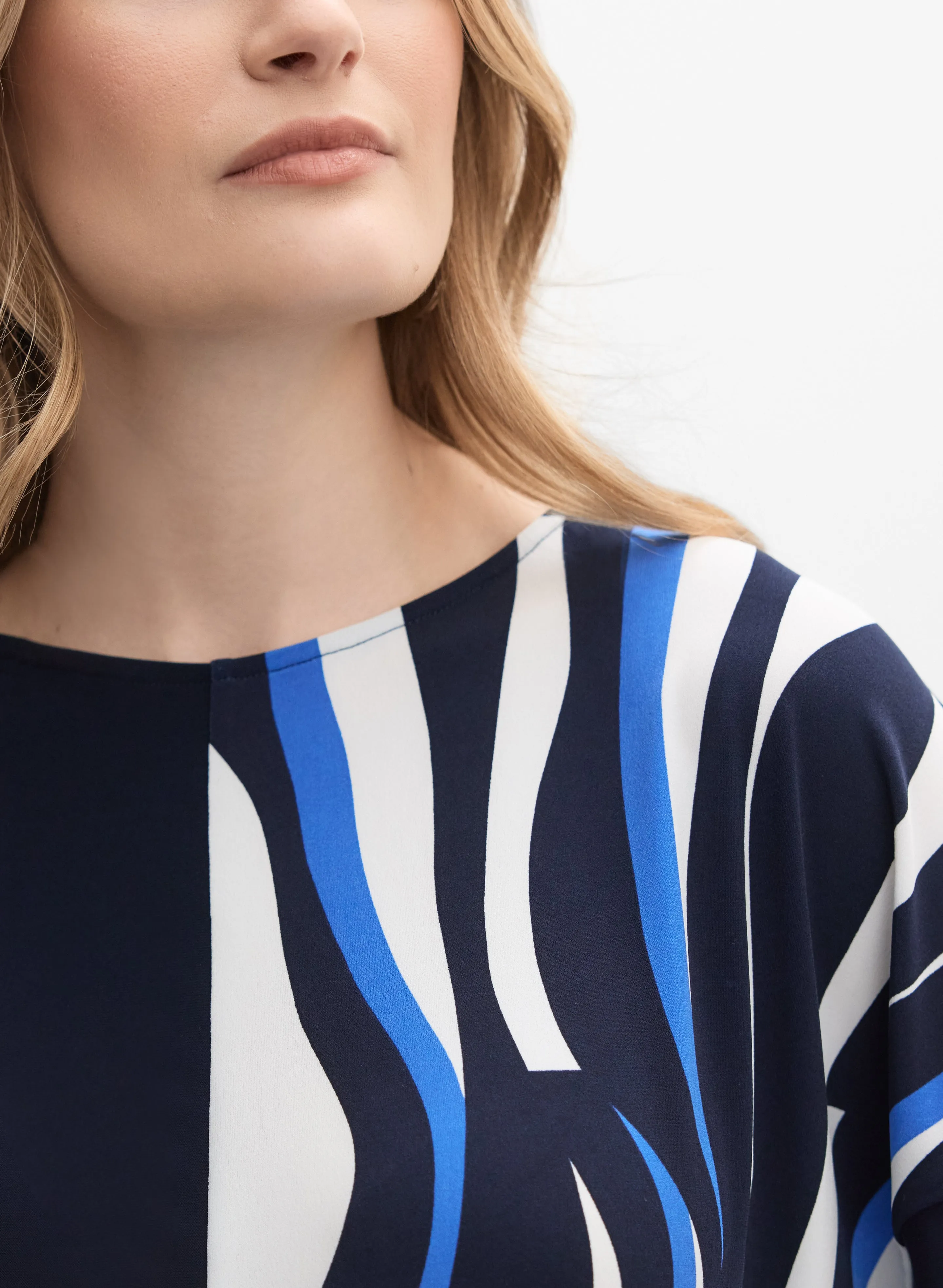 Joseph Ribkoff - Abstract Jersey Top sold by Melanie Lyne product image thumbnail 2