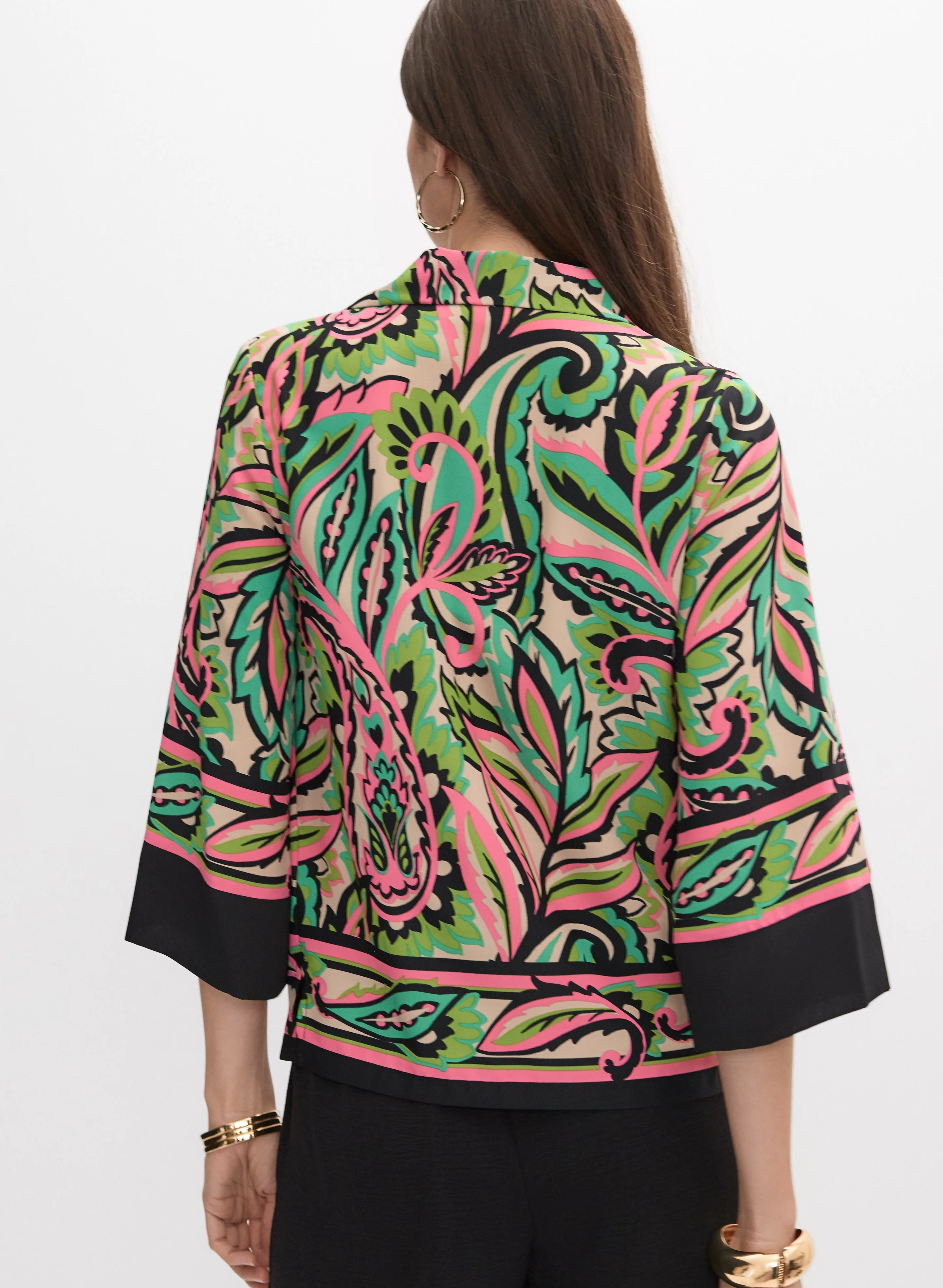 Joseph Ribkoff - Paisley Blouse sold by Melanie Lyne product image thumbnail 3