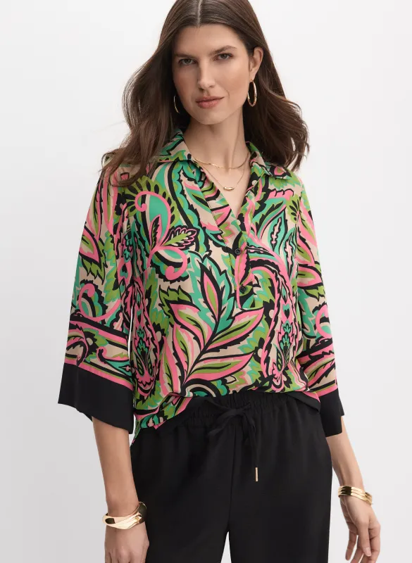 Joseph Ribkoff - Paisley Blouse sold by Melanie Lyne