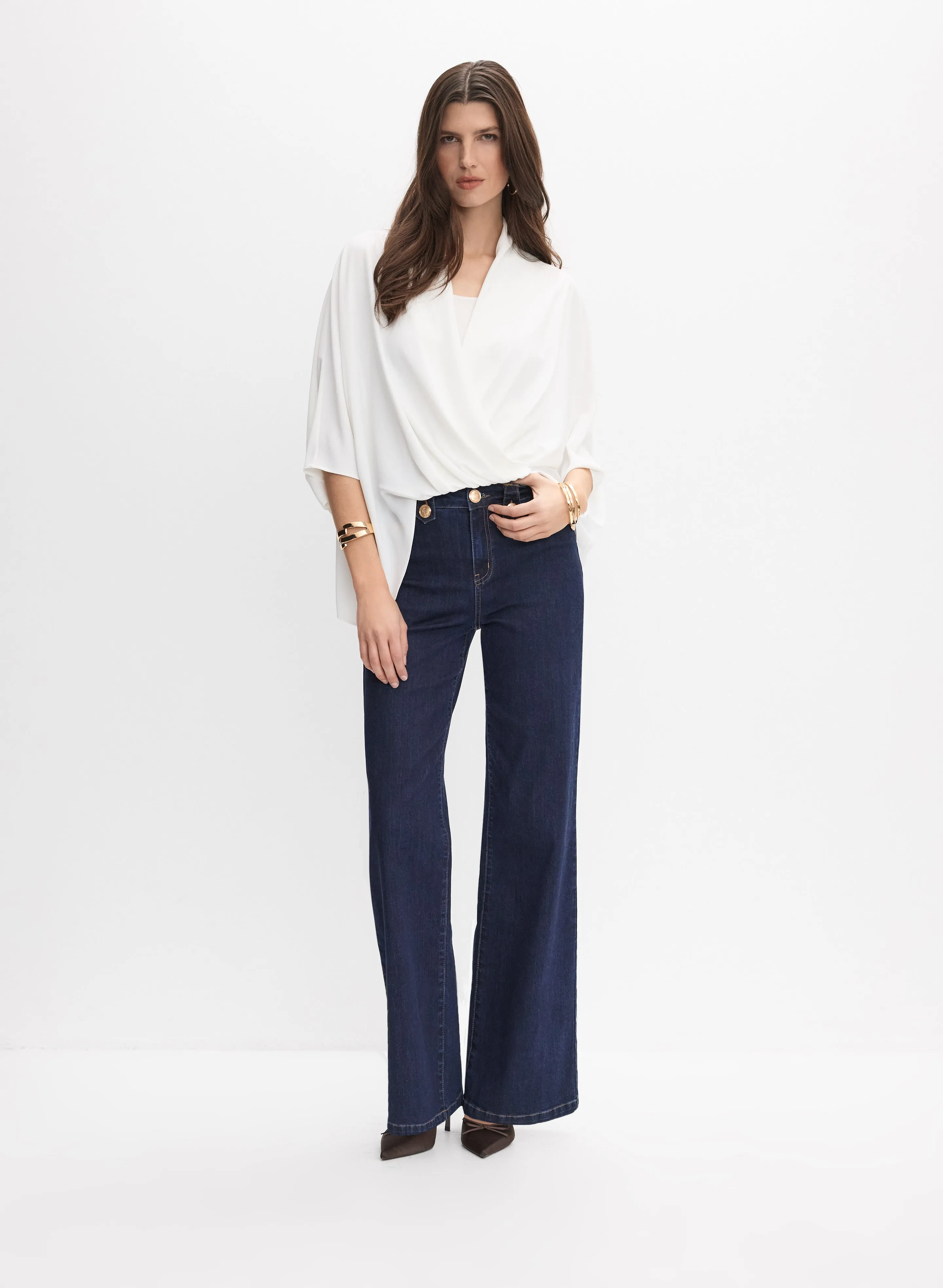 Joseph Ribkoff - Wrap Blouse sold by Melanie Lyne product image thumbnail 4