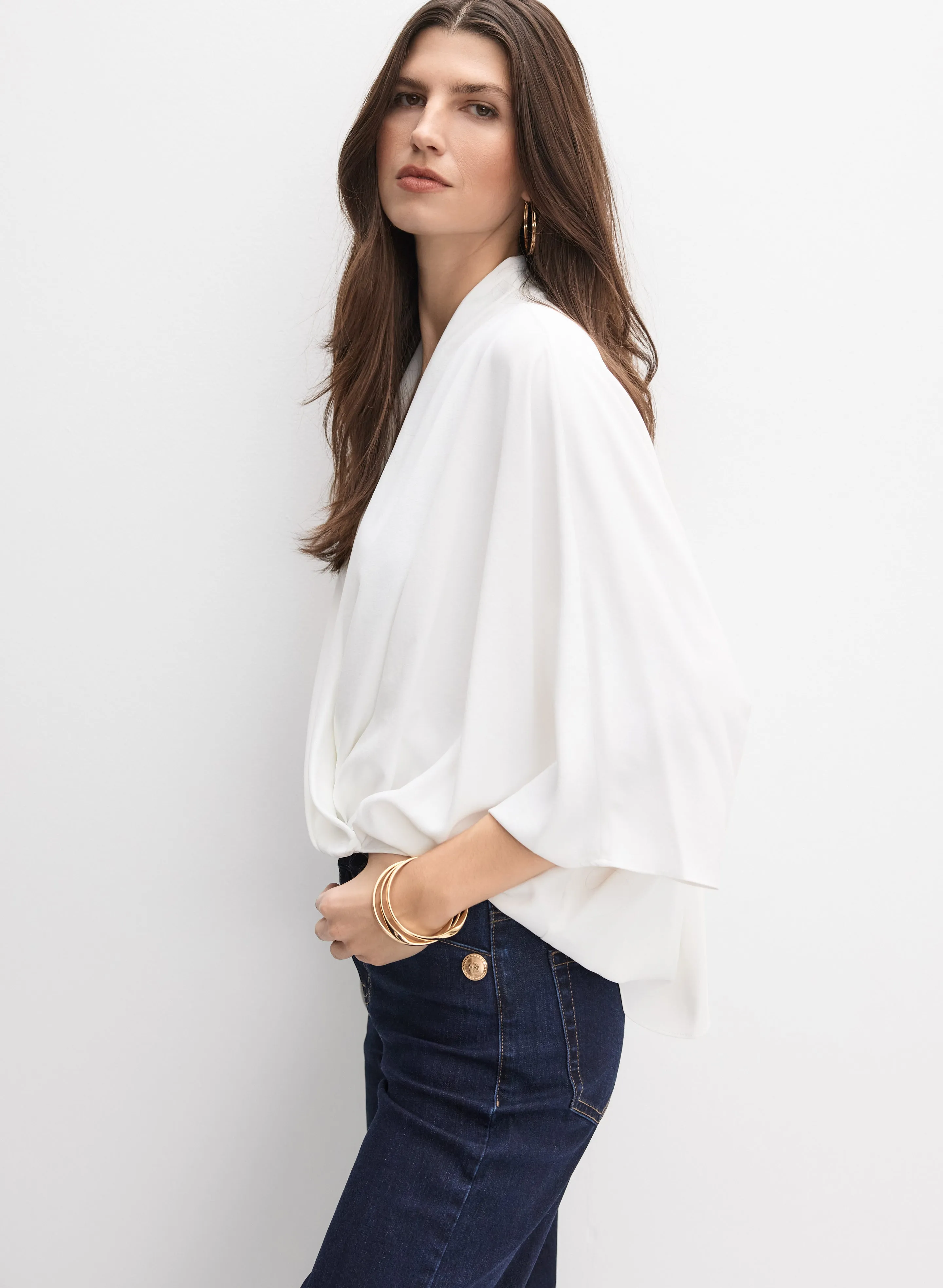 Joseph Ribkoff - Wrap Blouse sold by Melanie Lyne product image thumbnail 2