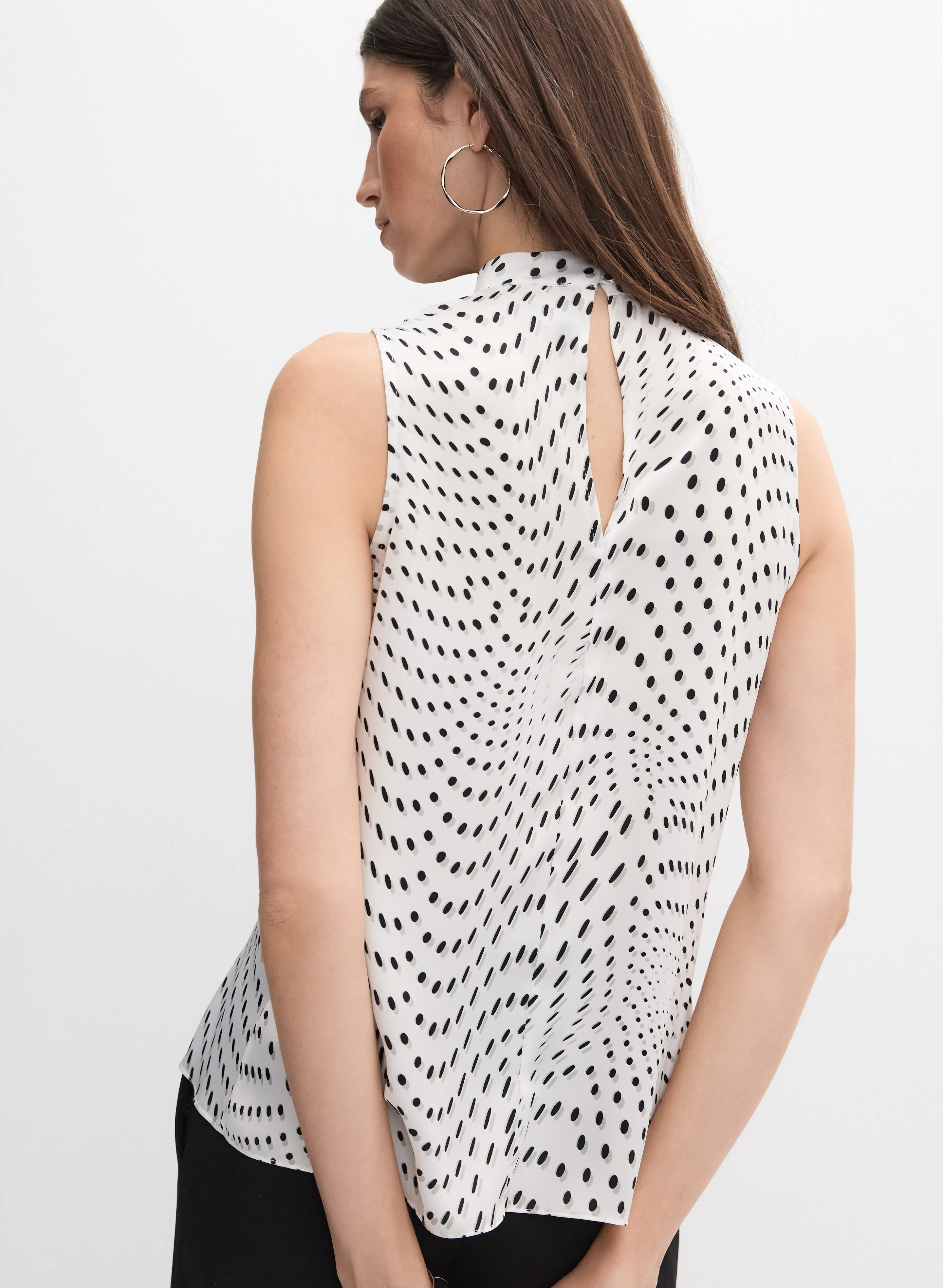 Joseph Ribkoff - Polka Dot Blouse sold by Melanie Lyne product image thumbnail 3
