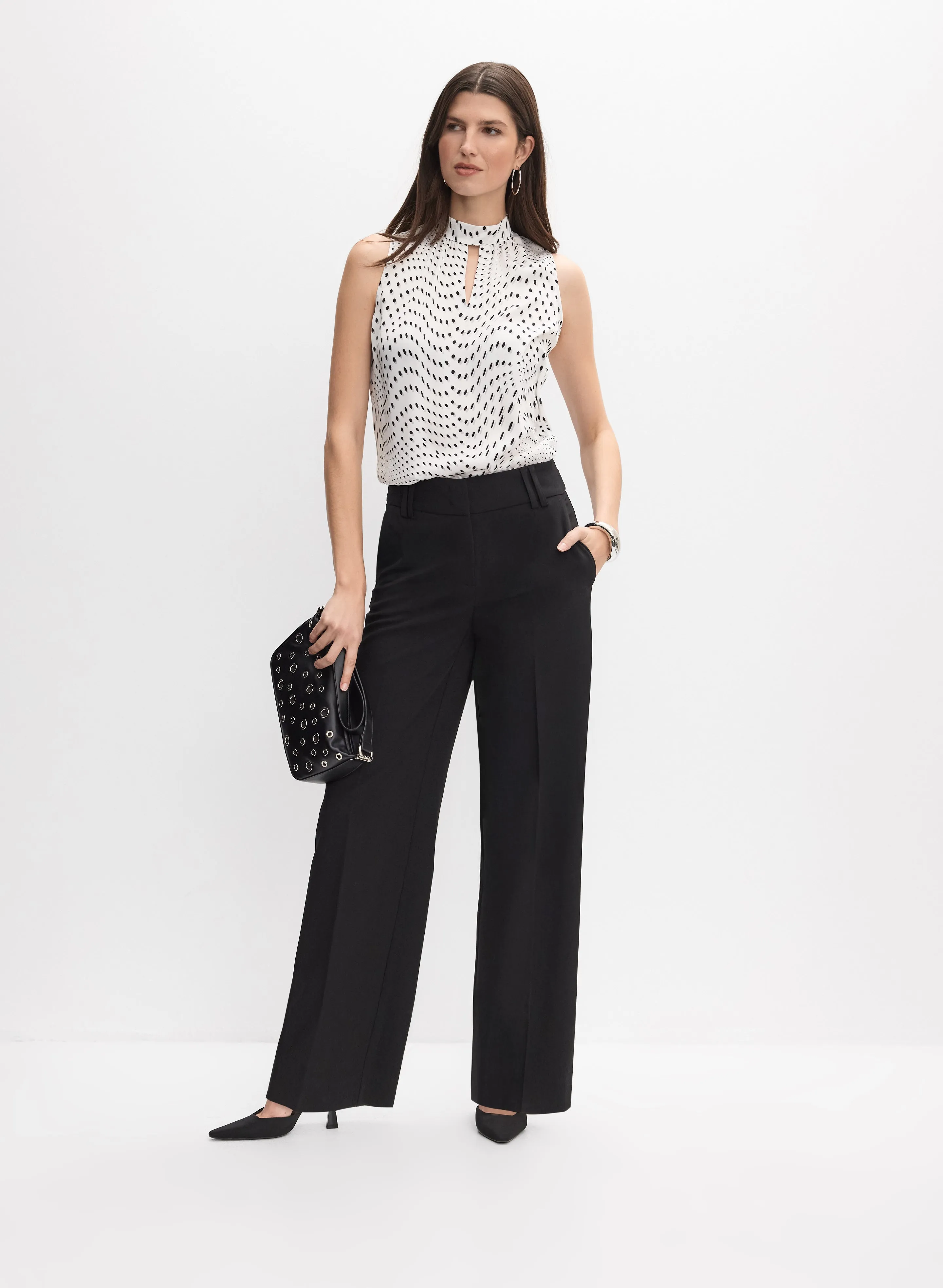 Joseph Ribkoff - Polka Dot Blouse sold by Melanie Lyne product image thumbnail 4