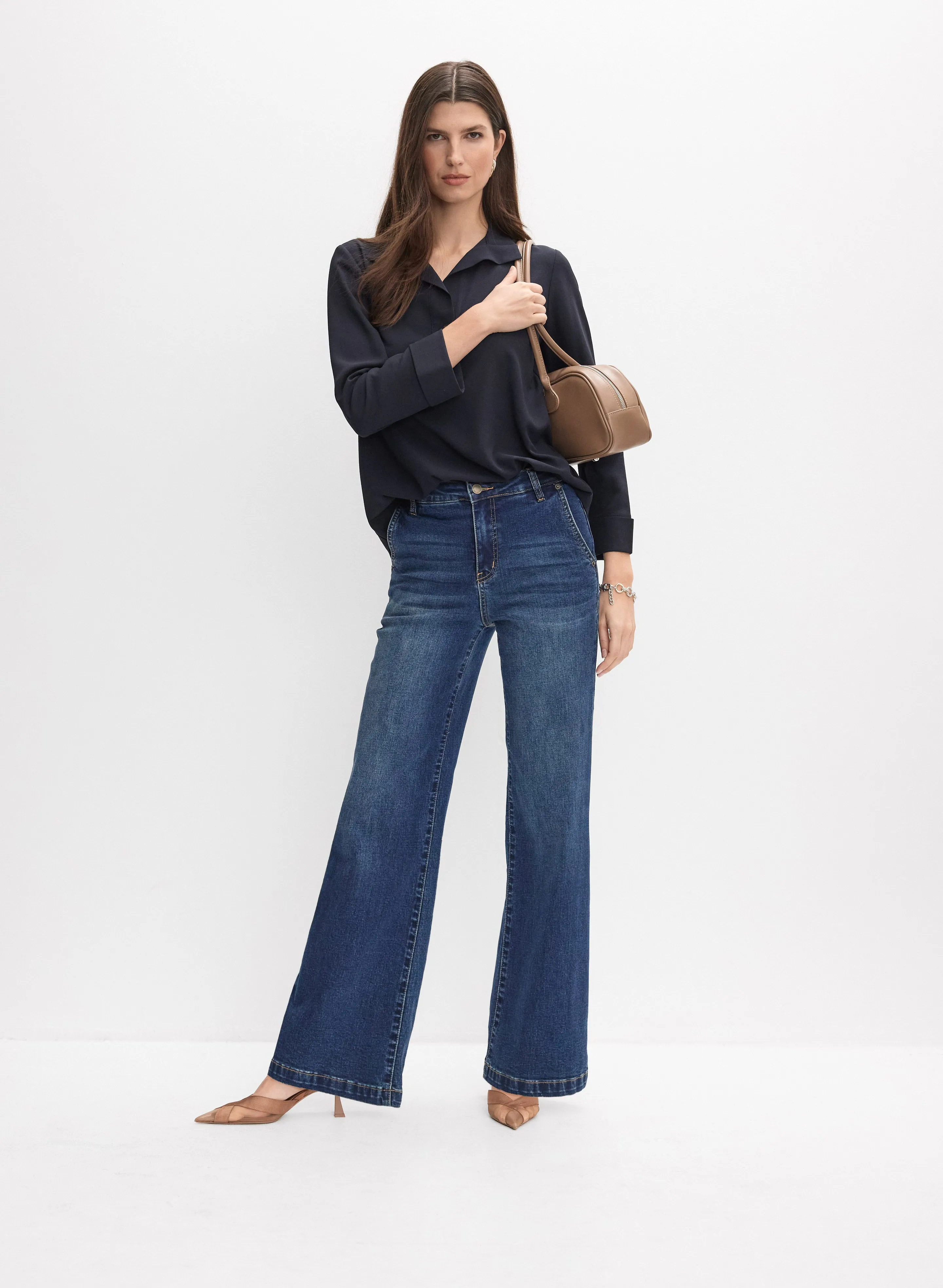 Joseph Ribkoff - Half-Button Blouse sold by Melanie Lyne product image thumbnail 4