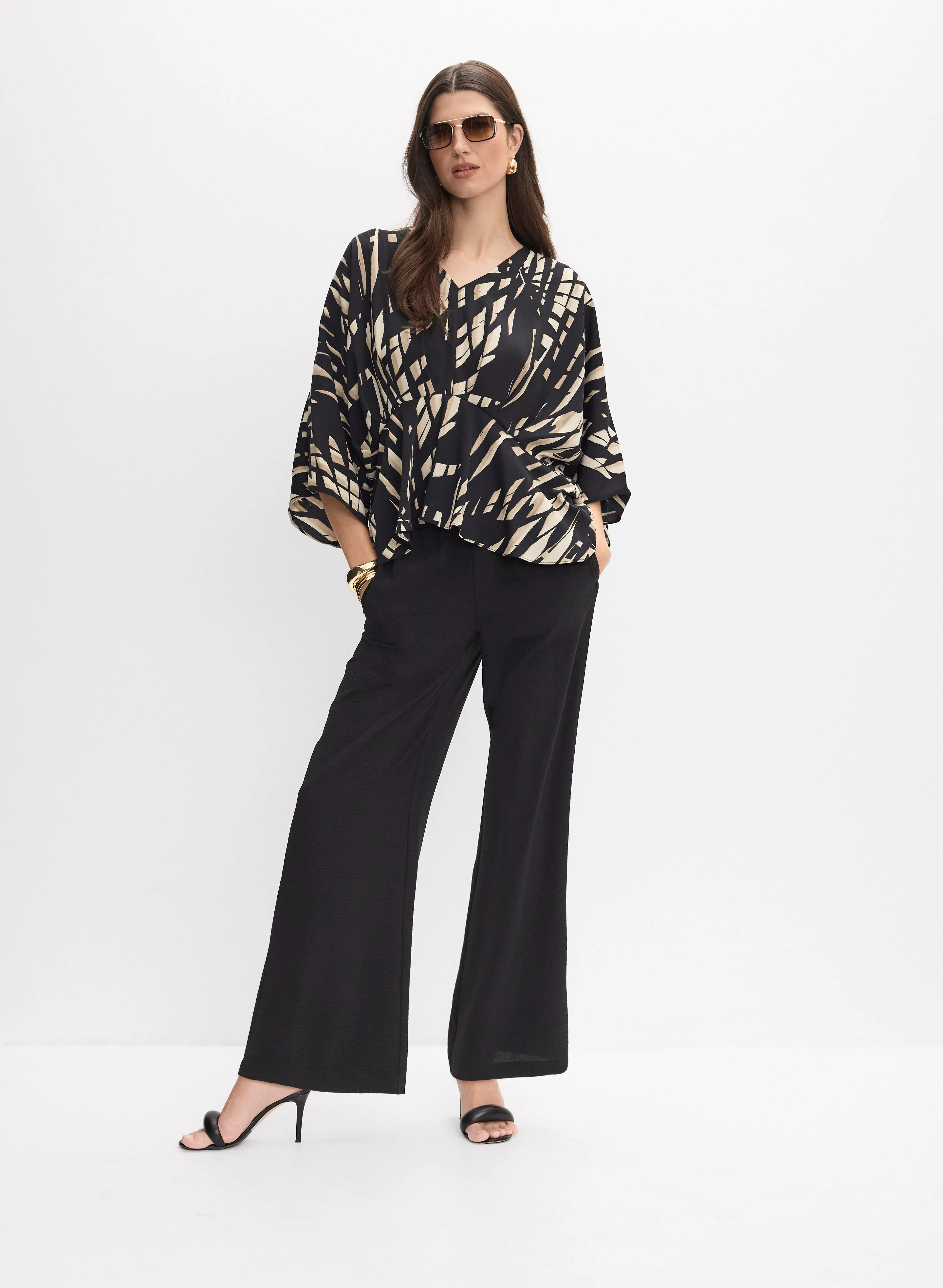 Joseph Ribkoff - Tropical Print Blouse sold by Melanie Lyne product image thumbnail 4