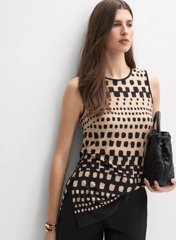 Joseph Ribkoff - Geometric Tunic sold by Melanie Lyne