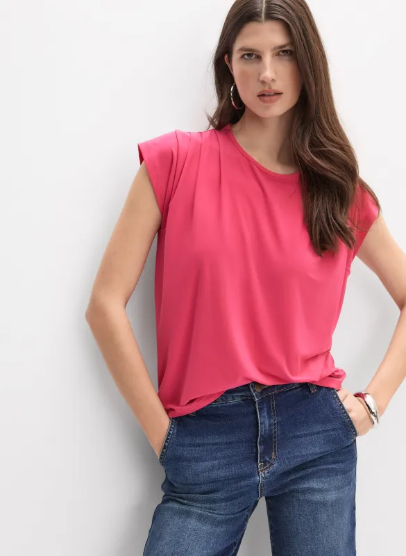 Joseph Ribkoff - Cap Sleeve Top sold by Melanie Lyne