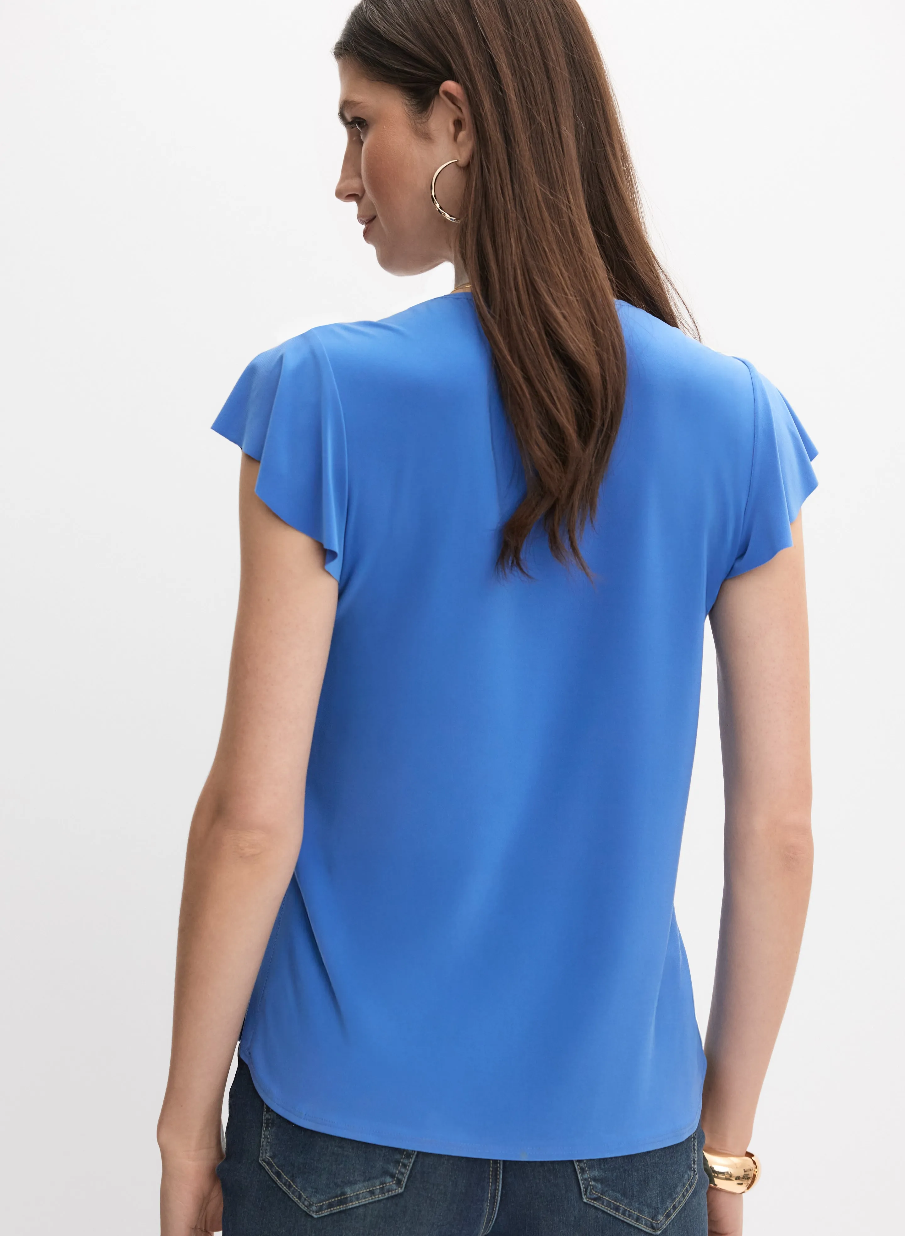 Joseph Ribkoff - Crew Neck Top sold by Melanie Lyne product image thumbnail 3