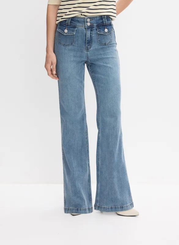 Flap Pocket Jeans sold by Melanie Lyne