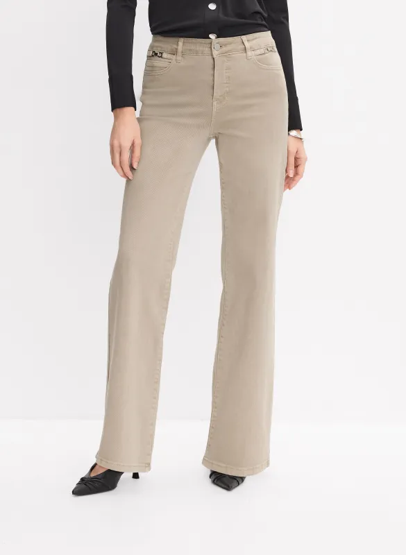 Trouser Leg Jeans sold by Melanie Lyne