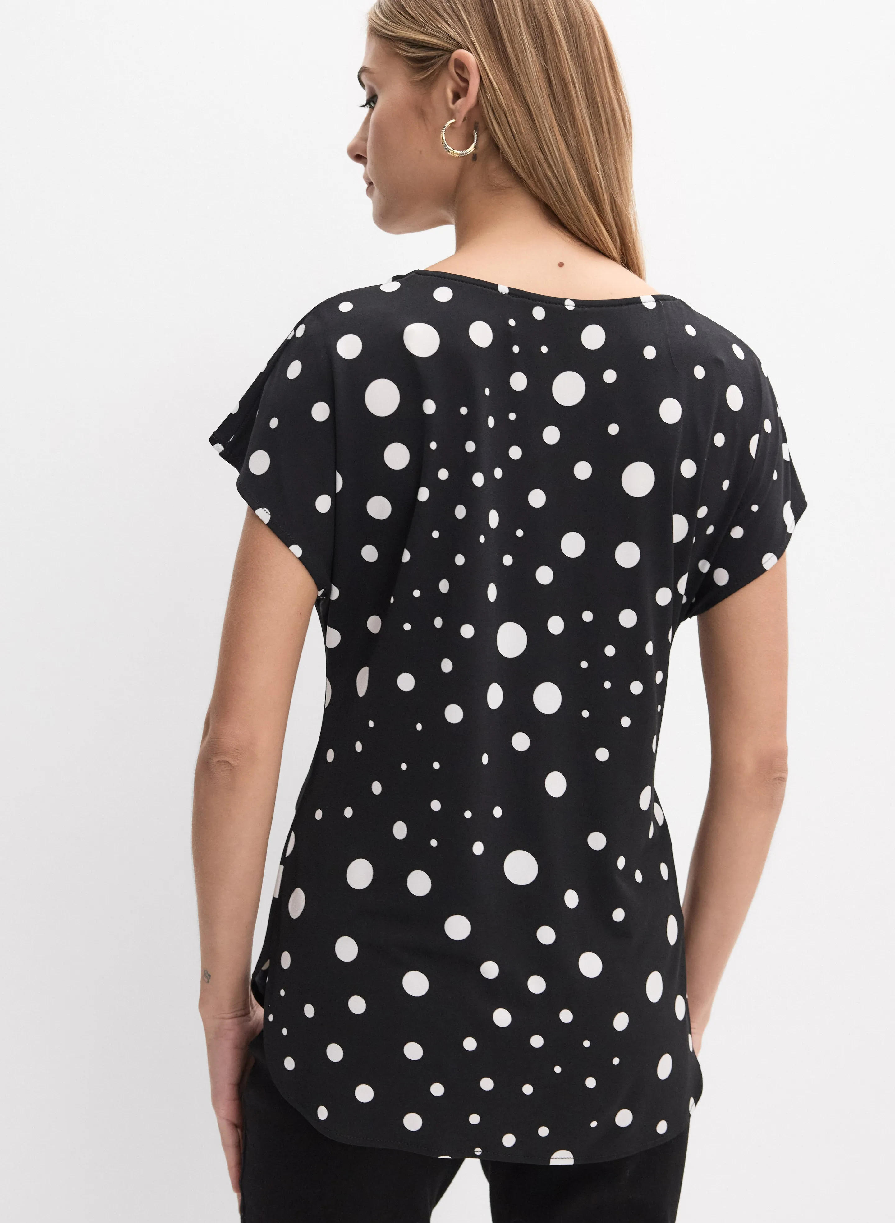 Joseph Ribkoff - Polka Dot Top sold by Melanie Lyne product image thumbnail 4