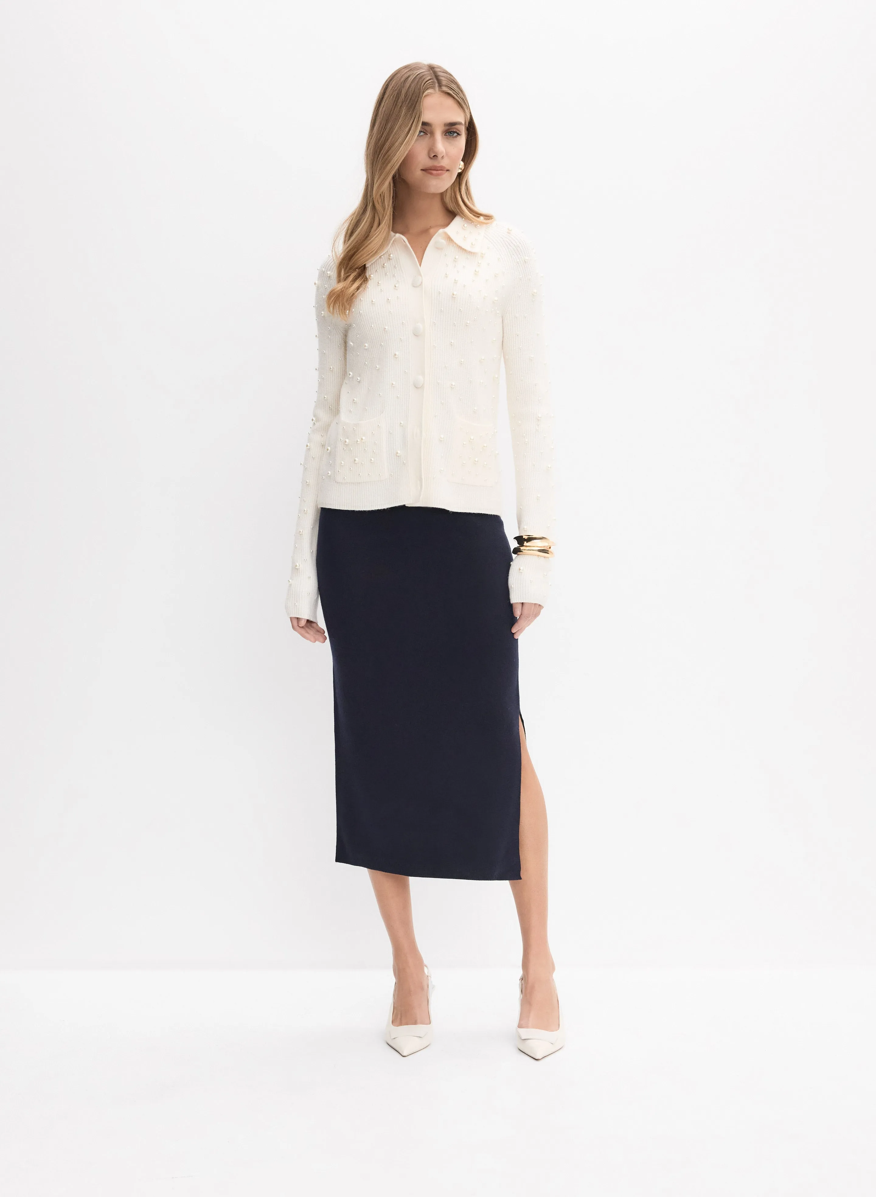 Joseph Ribkoff - Knit Pencil Skirt sold by Melanie Lyne product image thumbnail 3