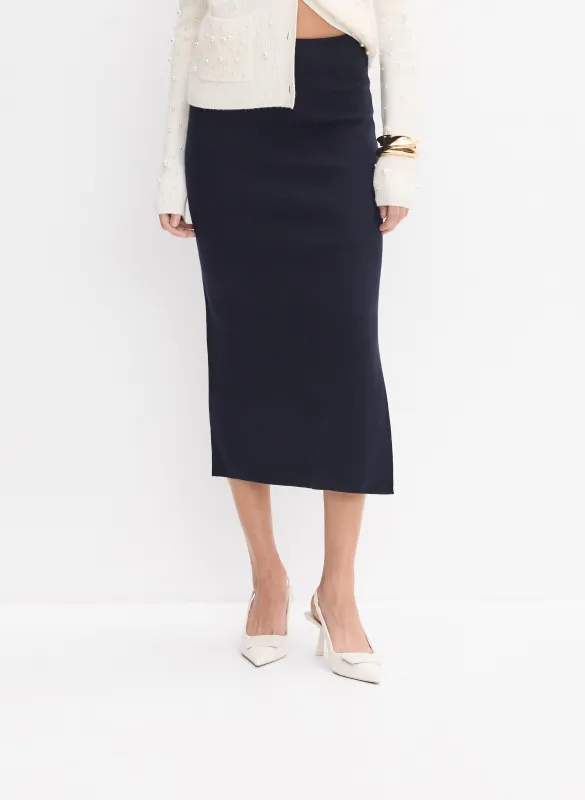 Joseph Ribkoff - Knit Pencil Skirt made by Melanie Lyne