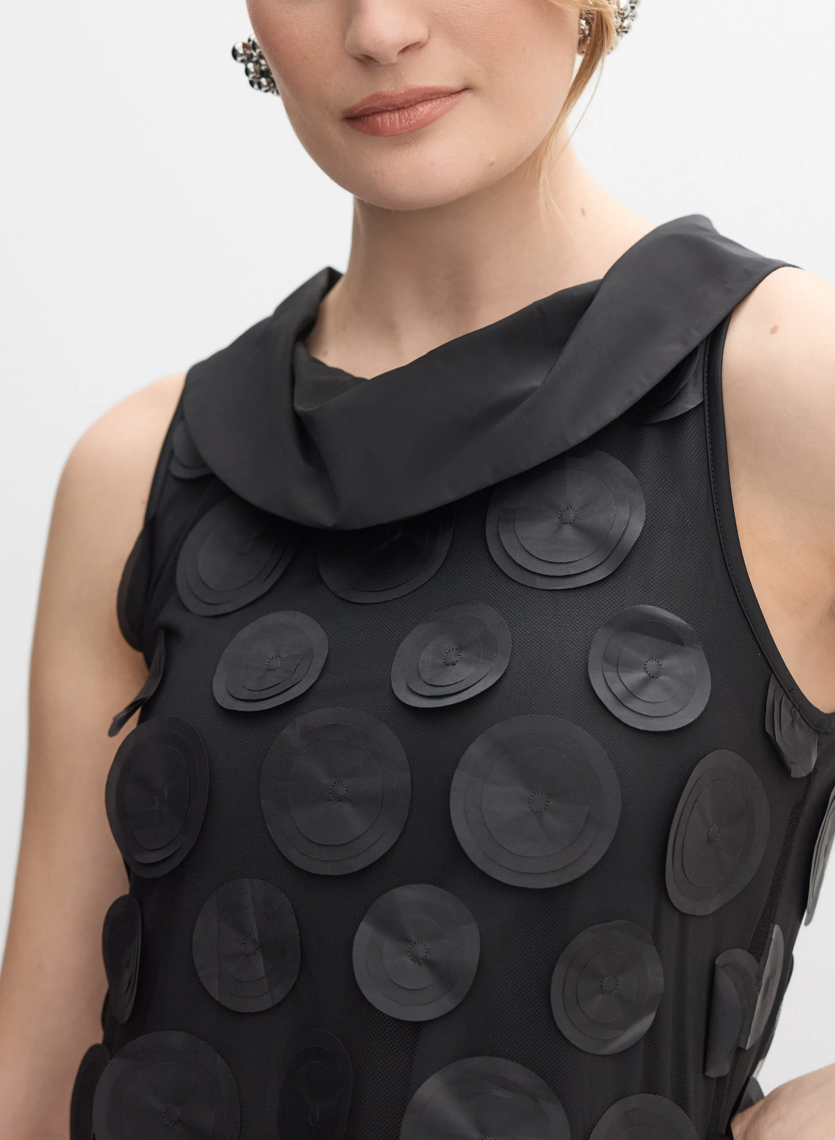 Polka Dot Applique Dress sold by Melanie Lyne product image thumbnail 3