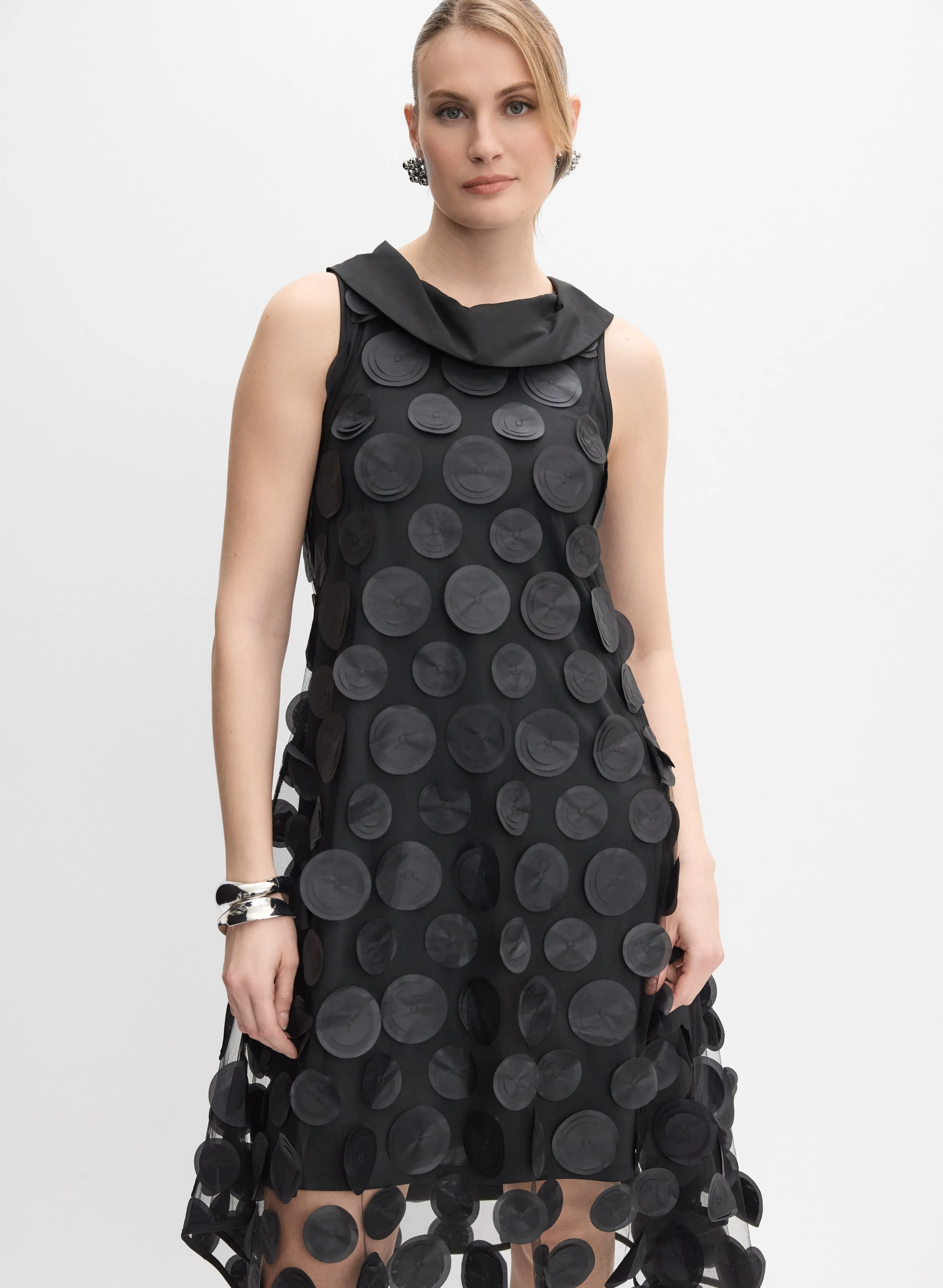 Polka Dot Applique Dress sold by Melanie Lyne product image thumbnail 5
