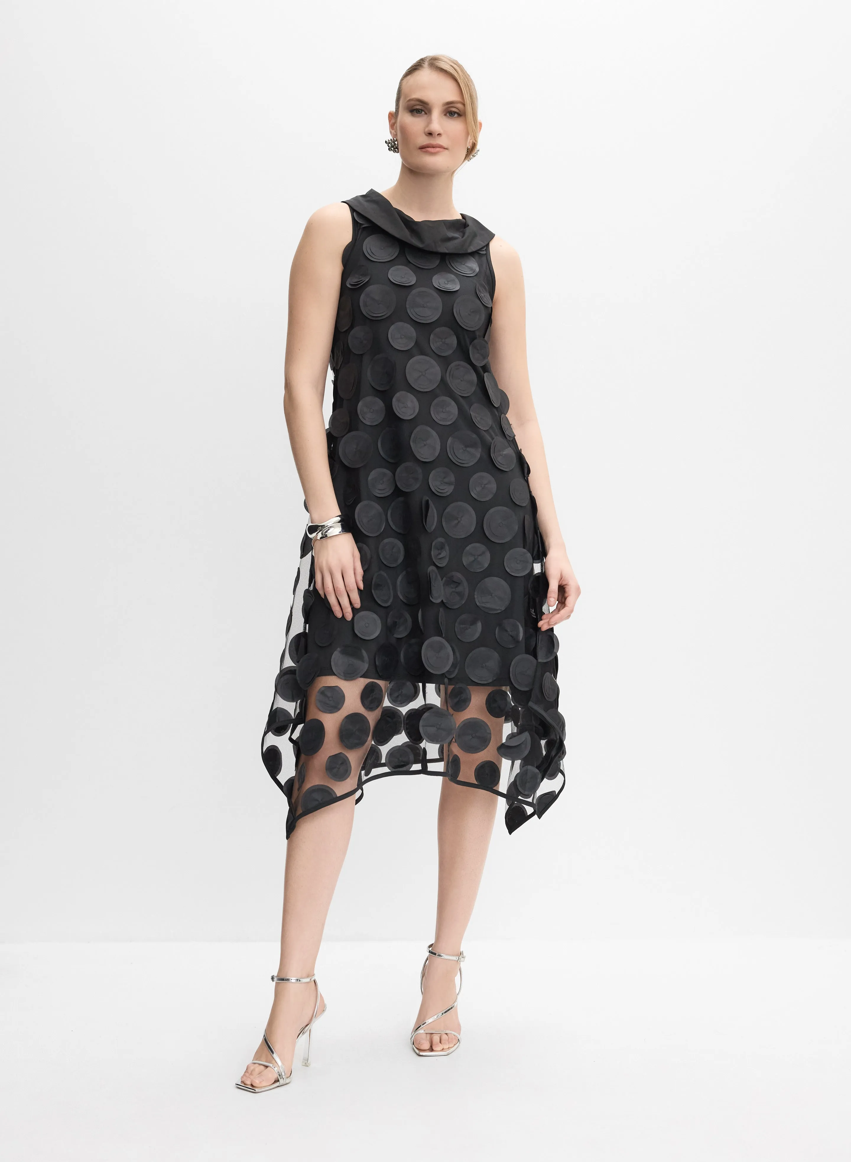 Polka Dot Applique Dress sold by Melanie Lyne