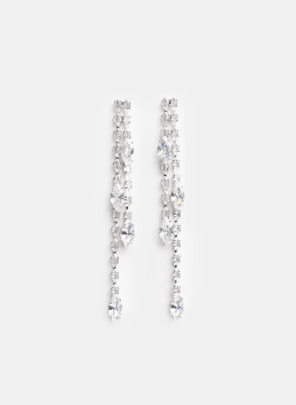 Crystal Drop Earrings sold by Melanie Lyne