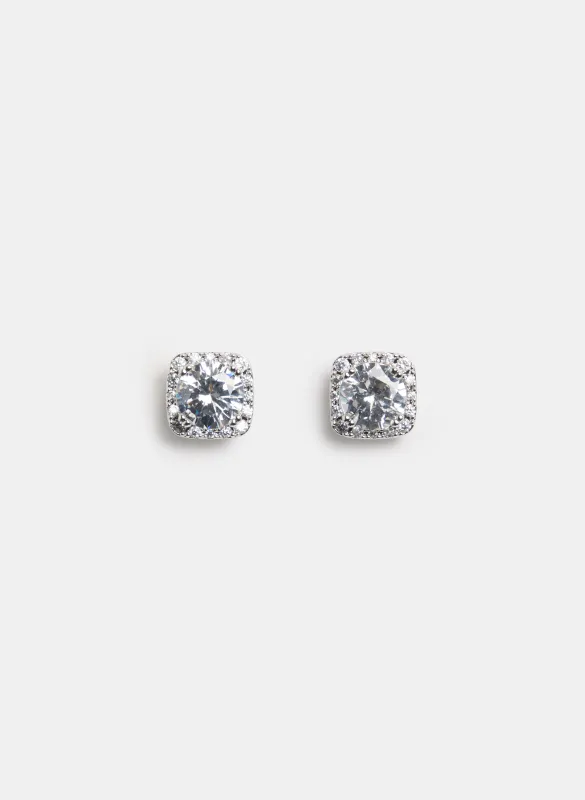 Cubic Zirconia Stud Earrings sold by Melanie Lyne
