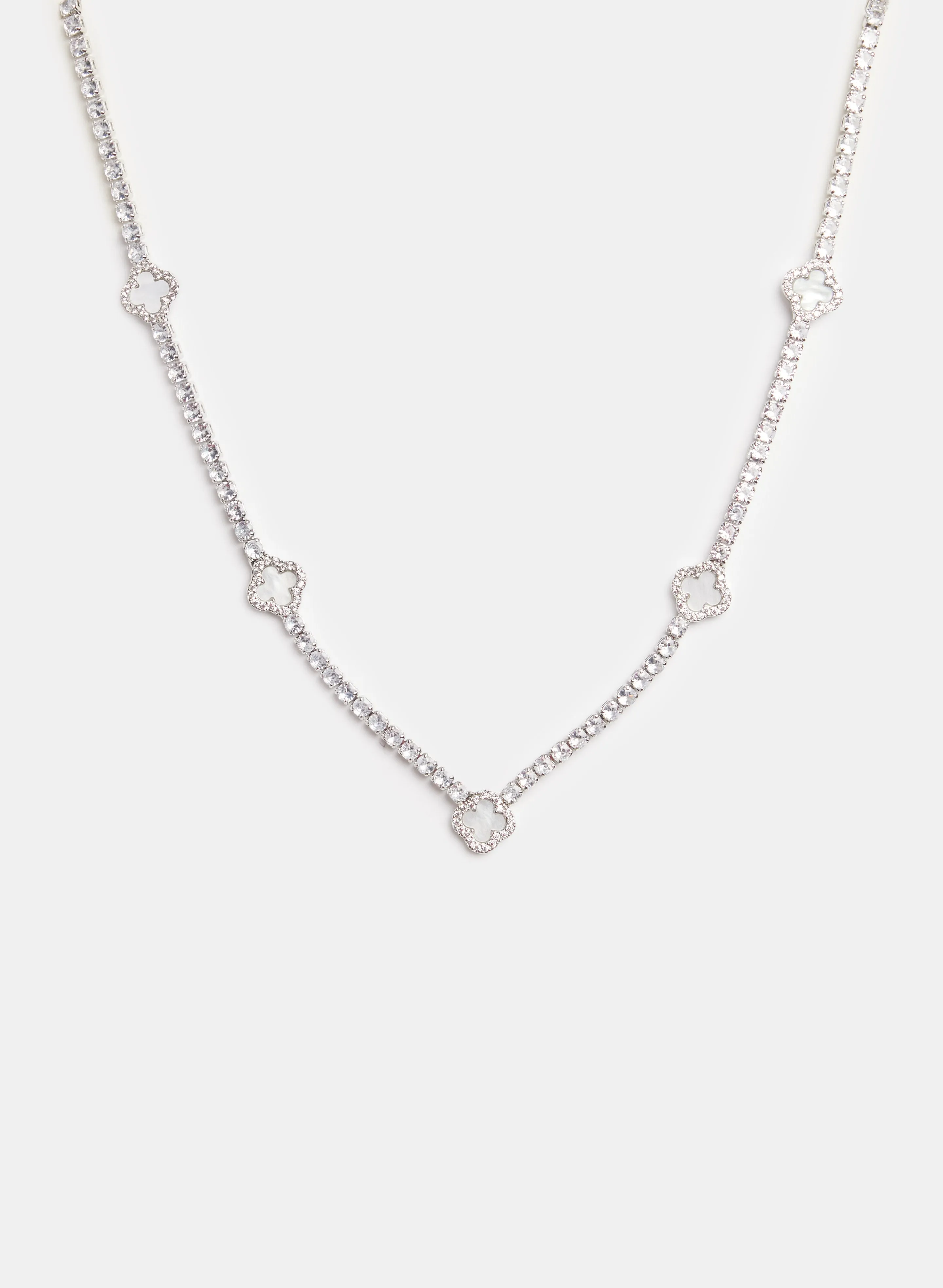 Clover Insert Necklace sold by Melanie Lyne