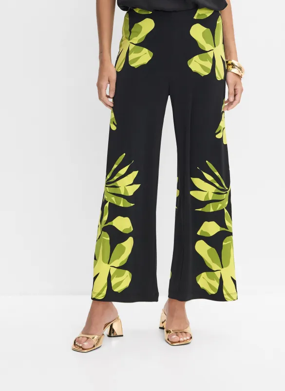 Joseph Ribkoff - Tropical Wide-Leg Pants sold by Melanie Lyne